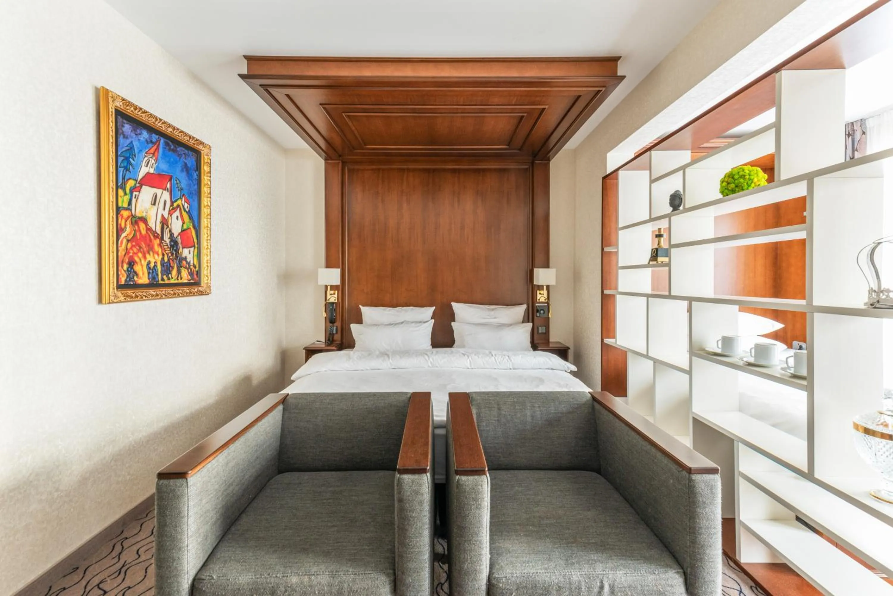 Bedroom, Bed in AdvaStay by KING's