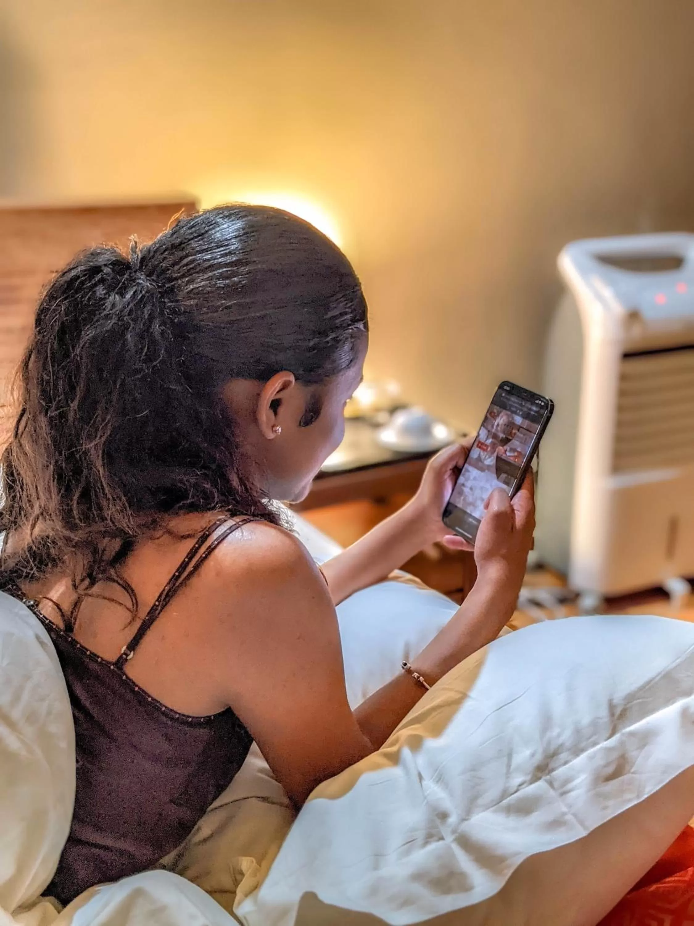 People, Bed in Valiha Hotel Antananarivo