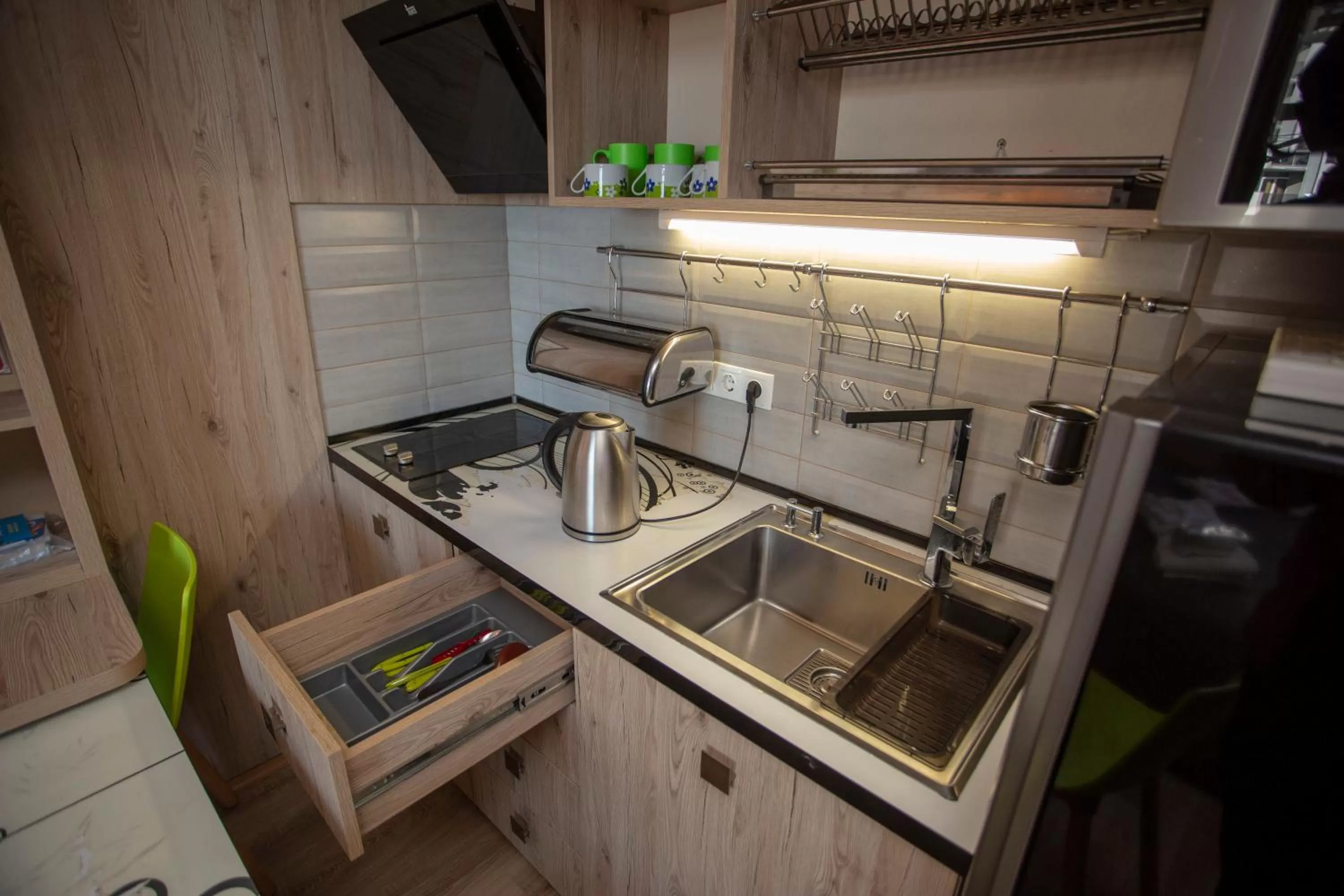 Kitchen or kitchenette in Blue Star Batumi