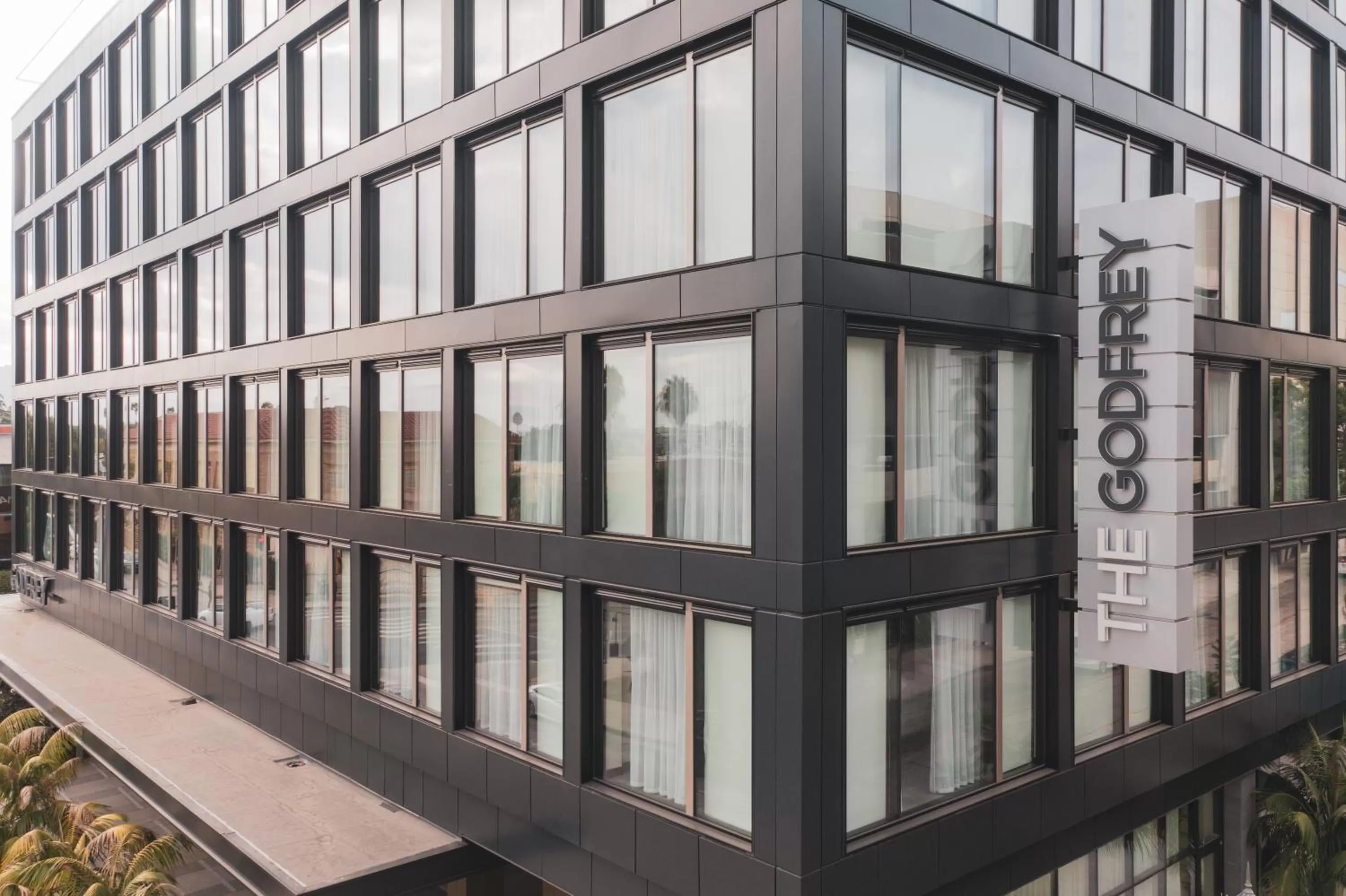 Property building in The Godfrey Hotel Hollywood