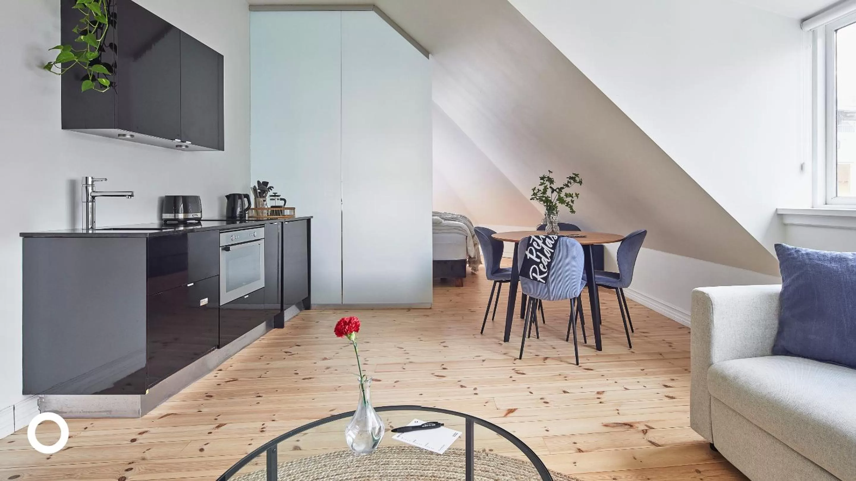 Seating area in Thingholt Hotel Apartments from Center Hotels