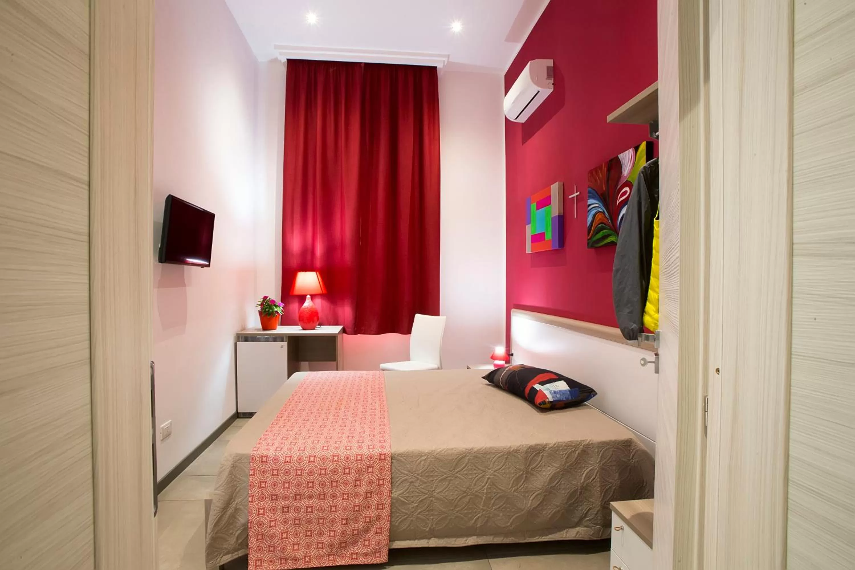 Bedroom, Bed in La Rocca Scavata