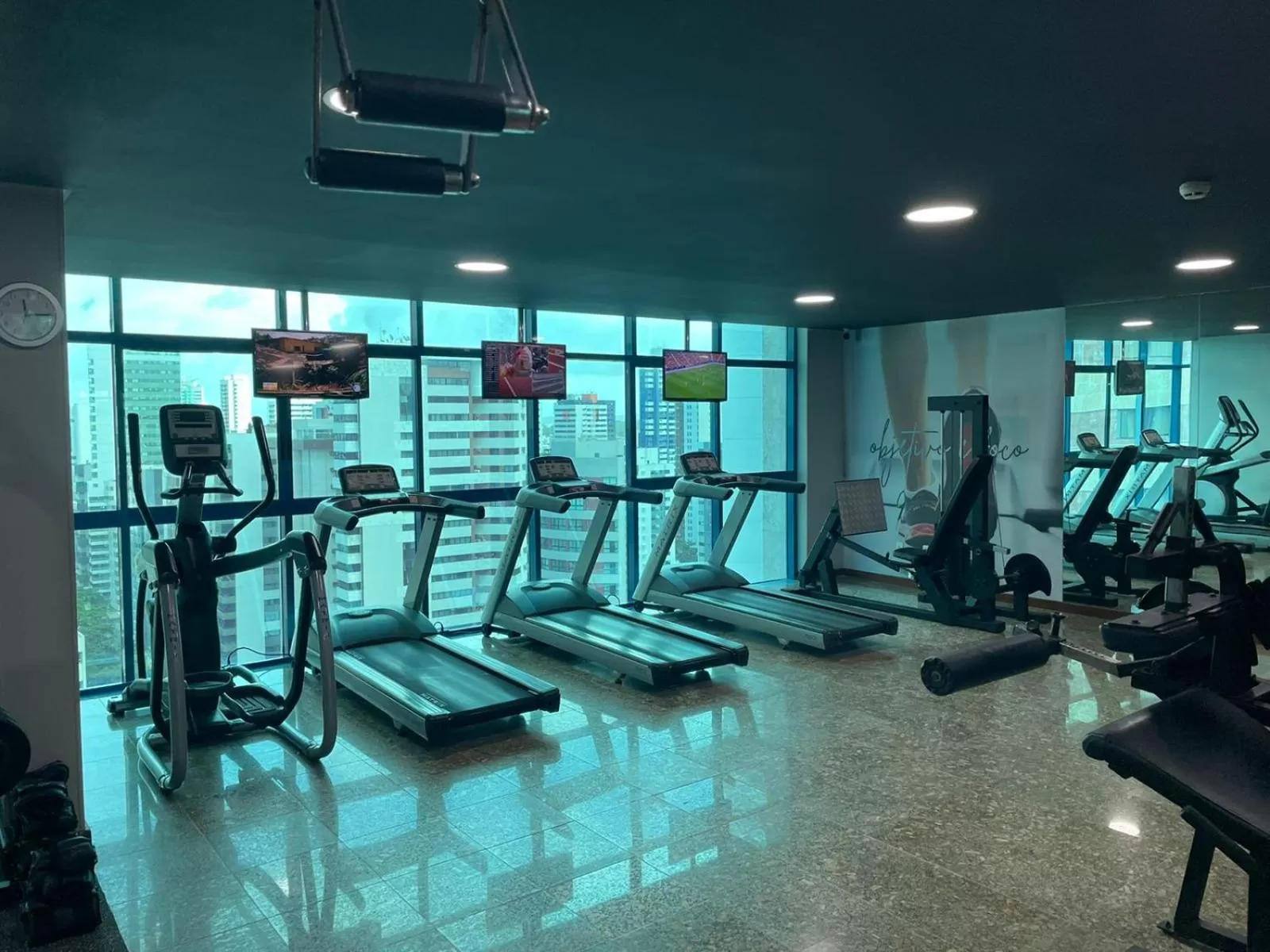 Fitness centre/facilities in Hotel Atlante Plaza