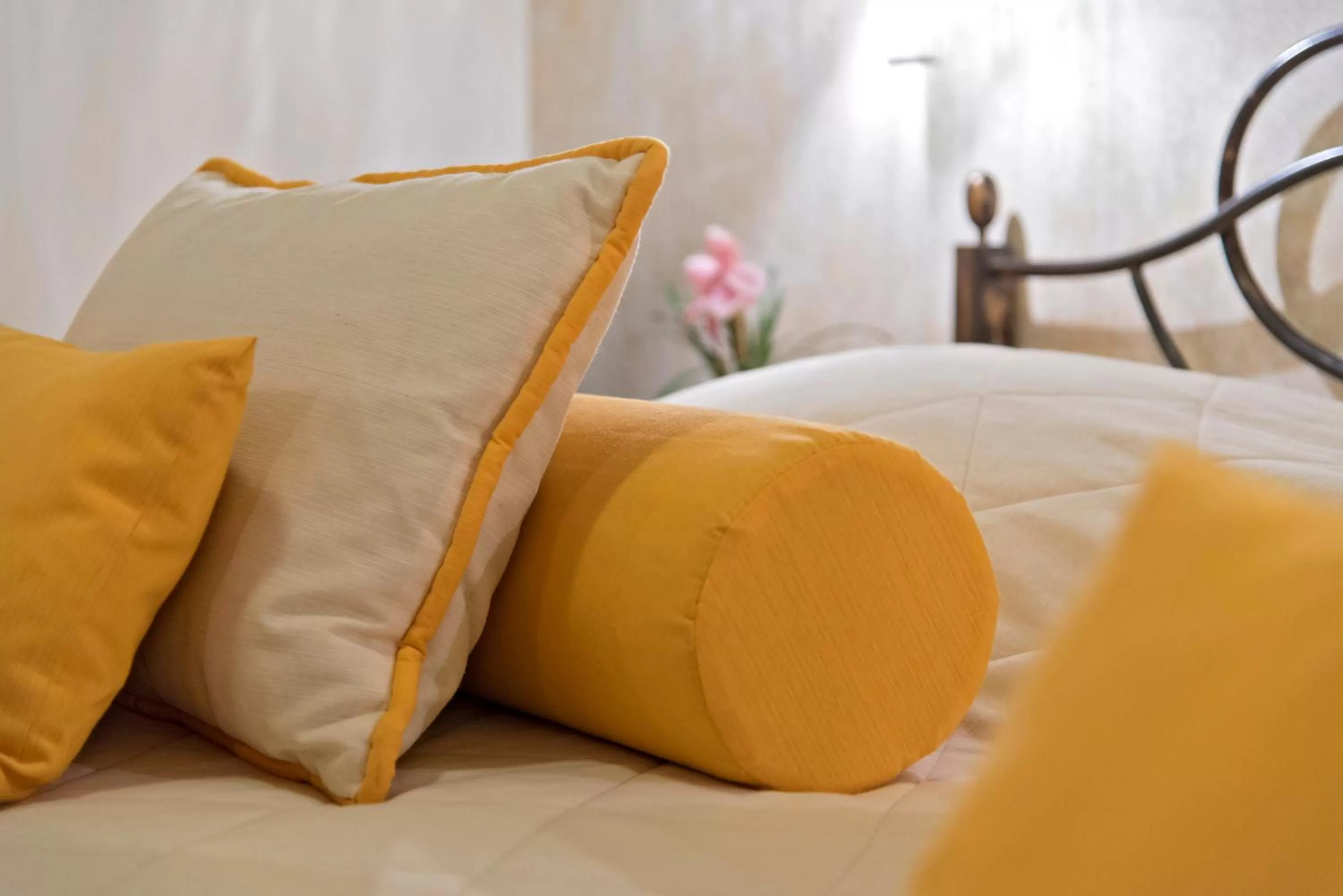 Bed in Ionas Boutique Hotel