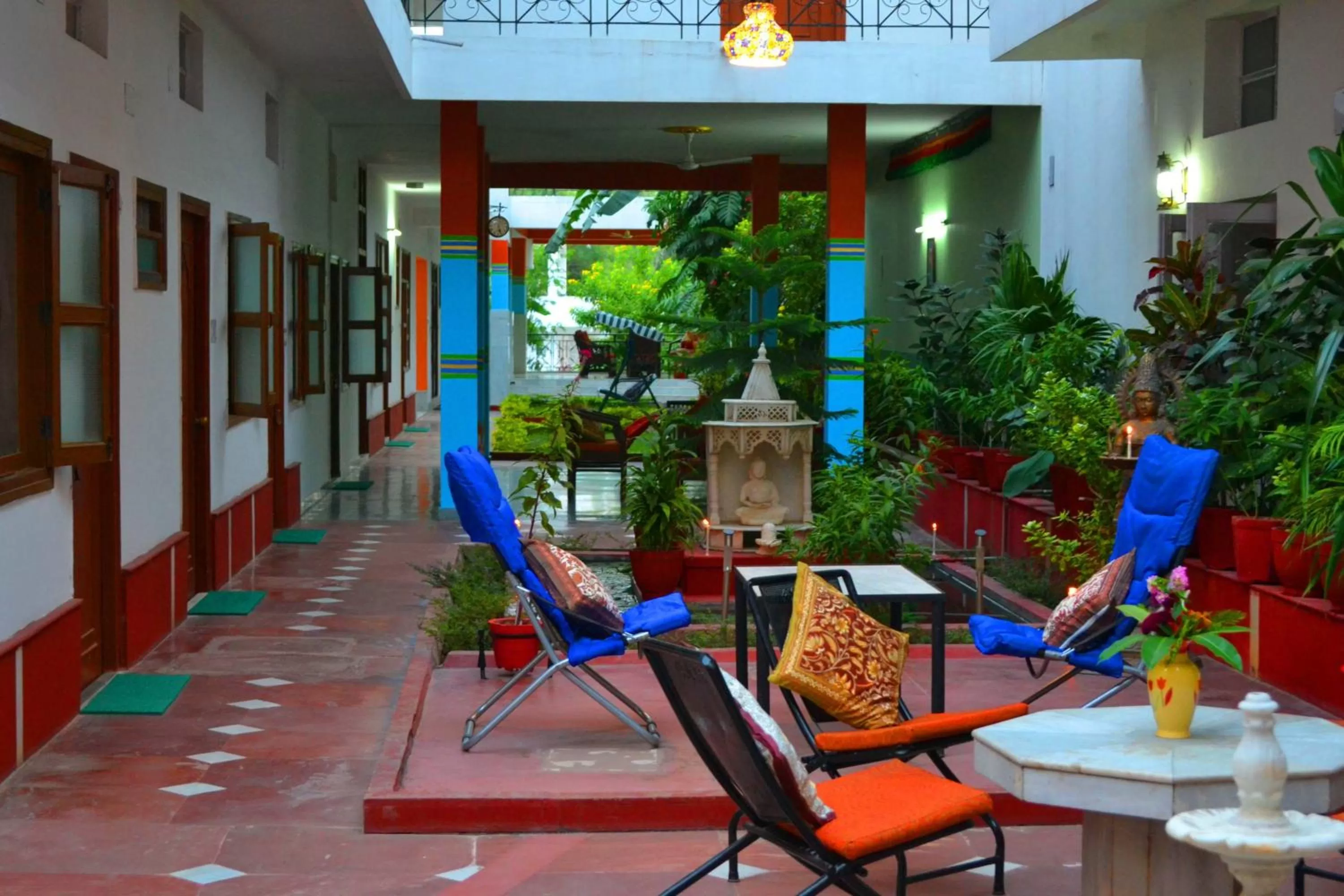 Patio in Hotel Harmony