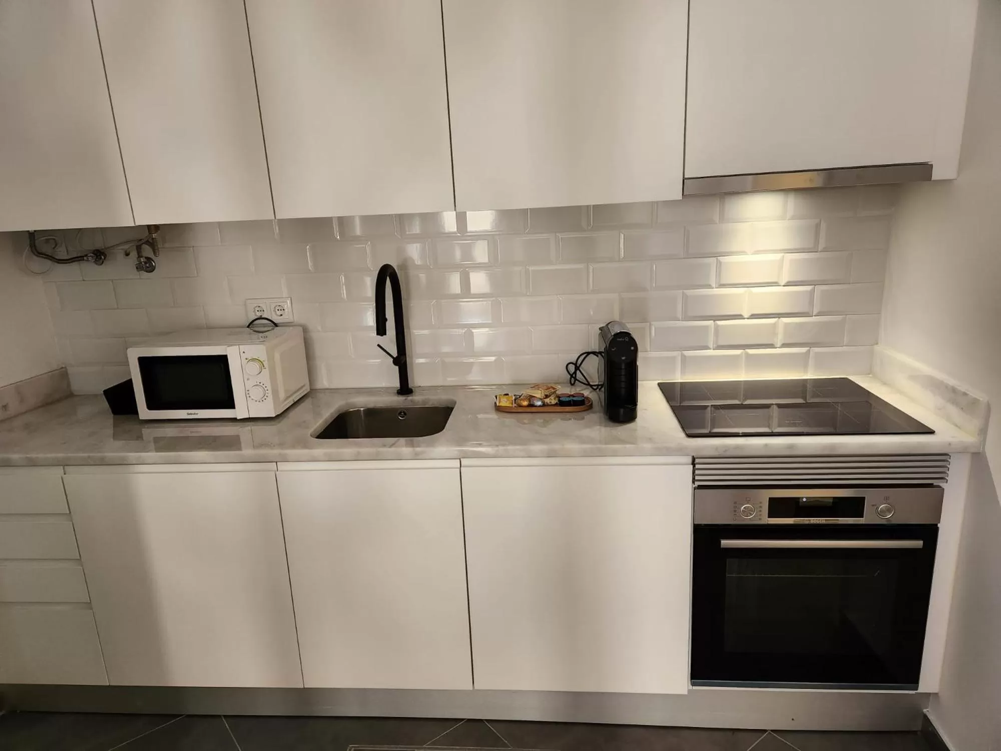 Kitchen/Kitchenette in Loios Studios and Apartments