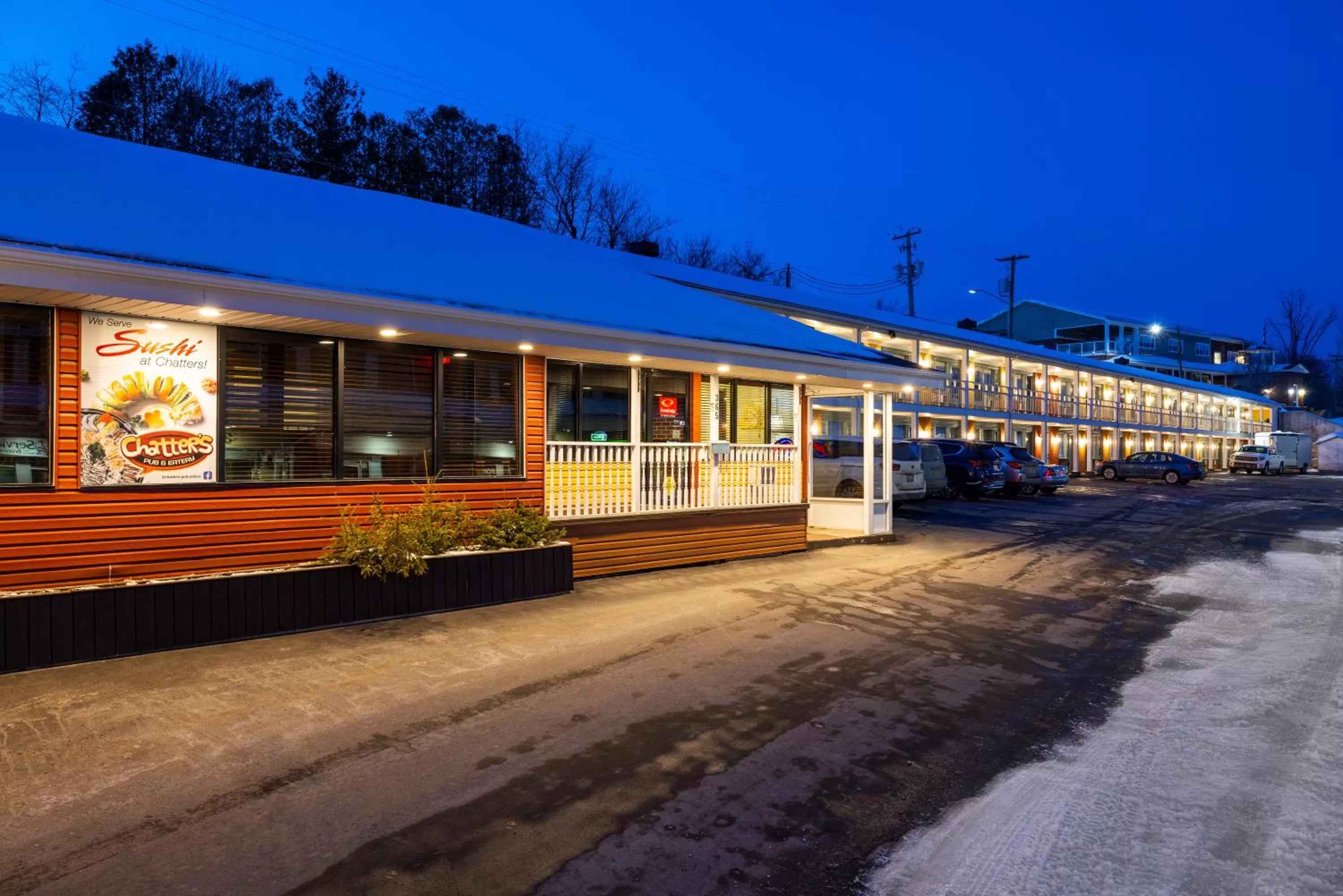 Property building in Econo Lodge Miramichi