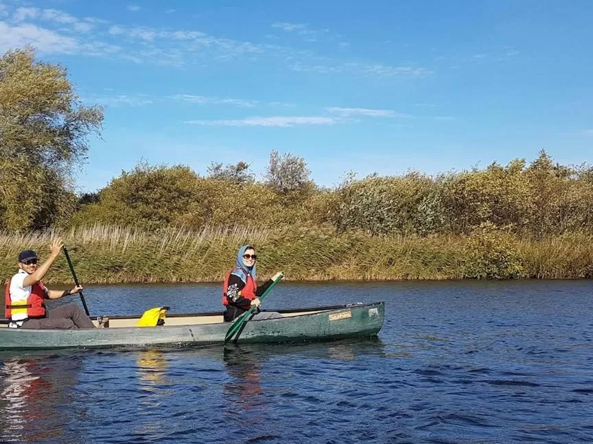 Activities, Canoeing in Cotenham Barn