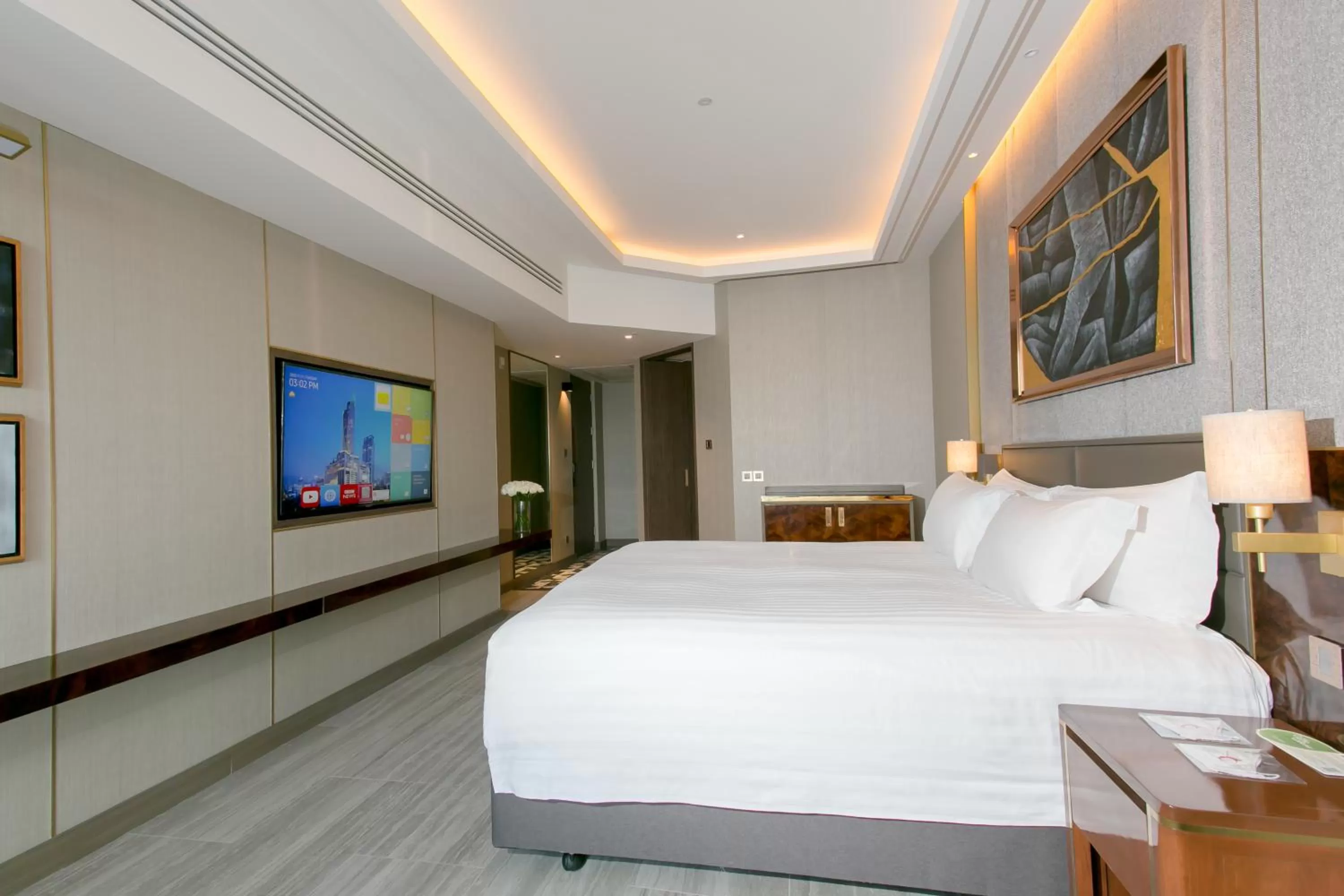 Bedroom, Bed in Centara Grand At CentralWorld