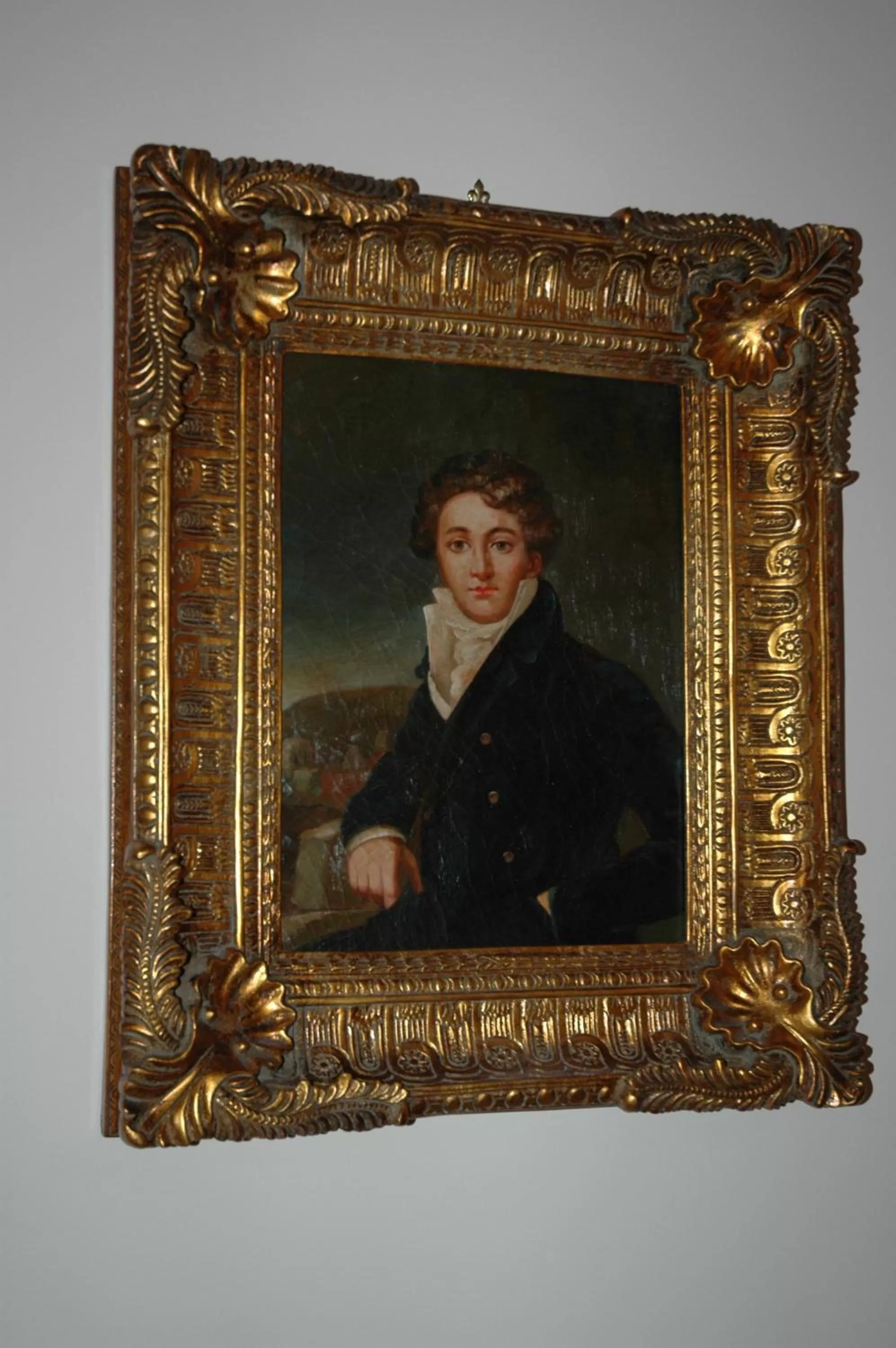 Decorative detail in La Maison Dell'Orologio