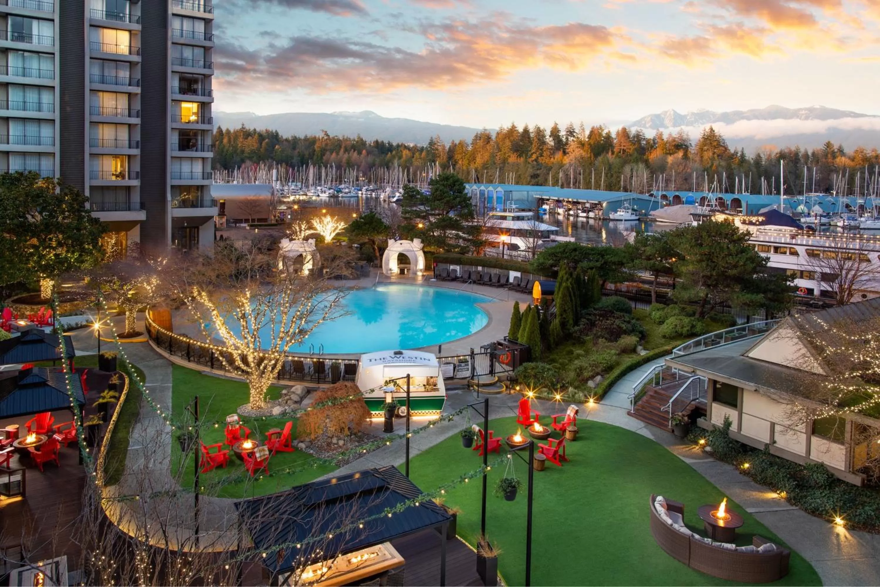 Area and facilities in The Westin Bayshore, Vancouver
