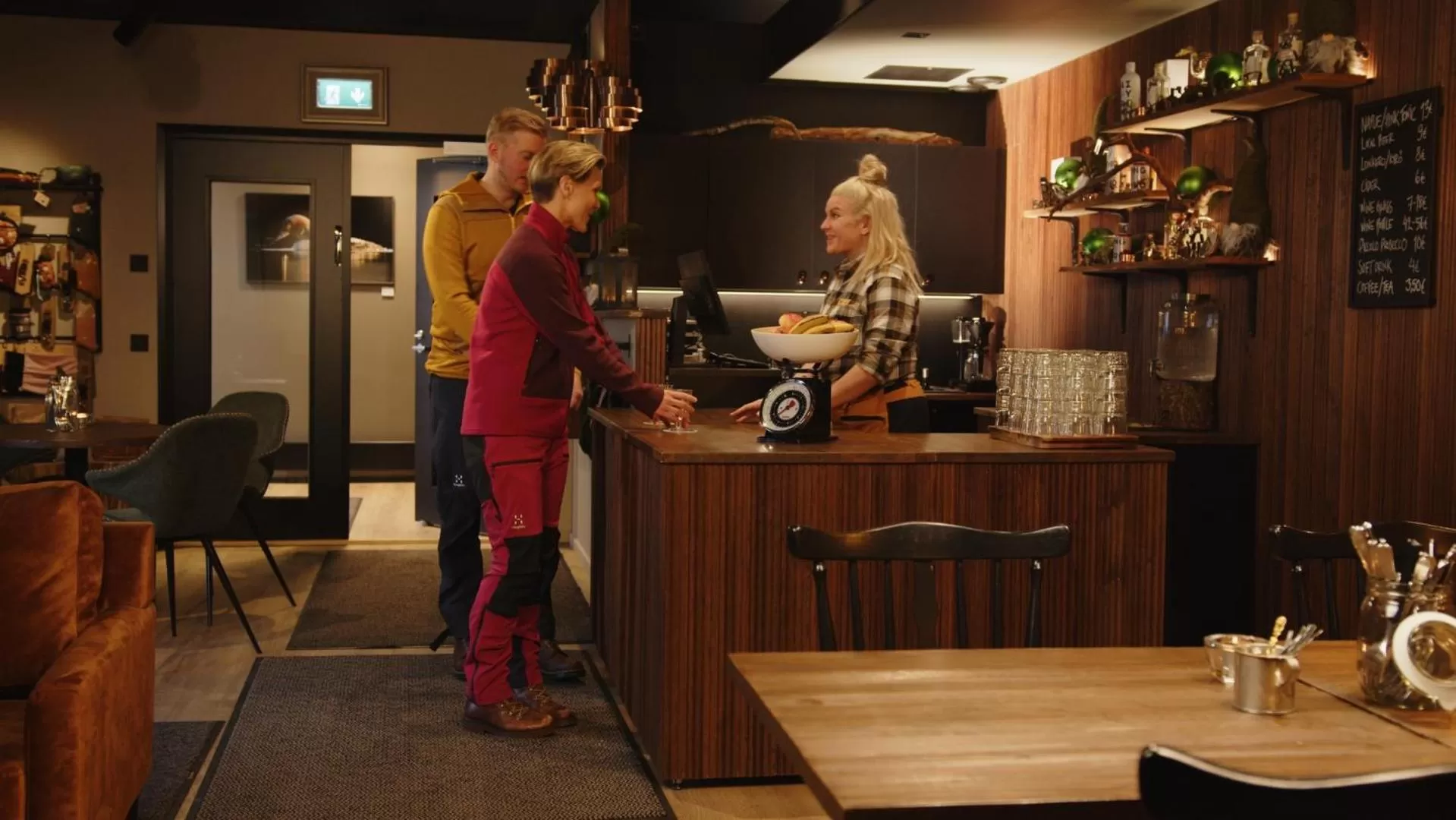 Lobby or reception in Haltia Lake Lodge nature boutique hotel & glamping