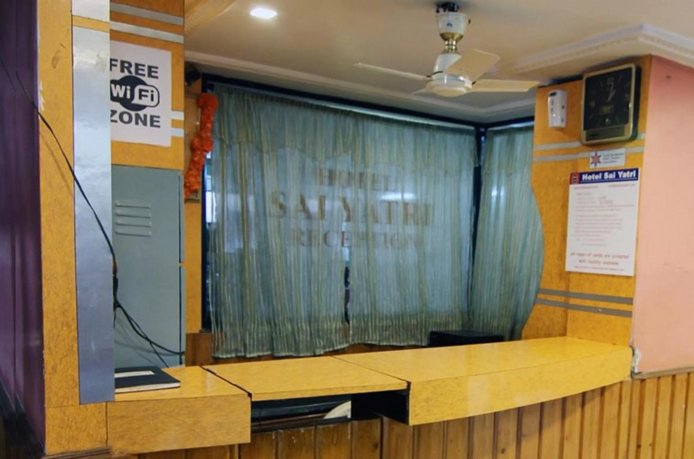 Lobby or reception in Hotel Sai Yatri