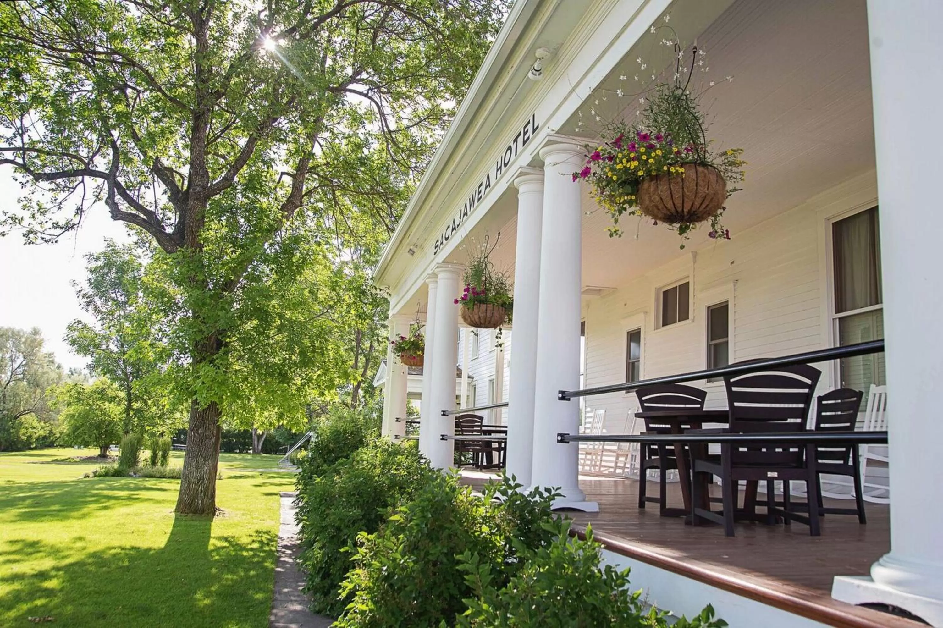 Balcony/Terrace in The Sacajawea Hotel