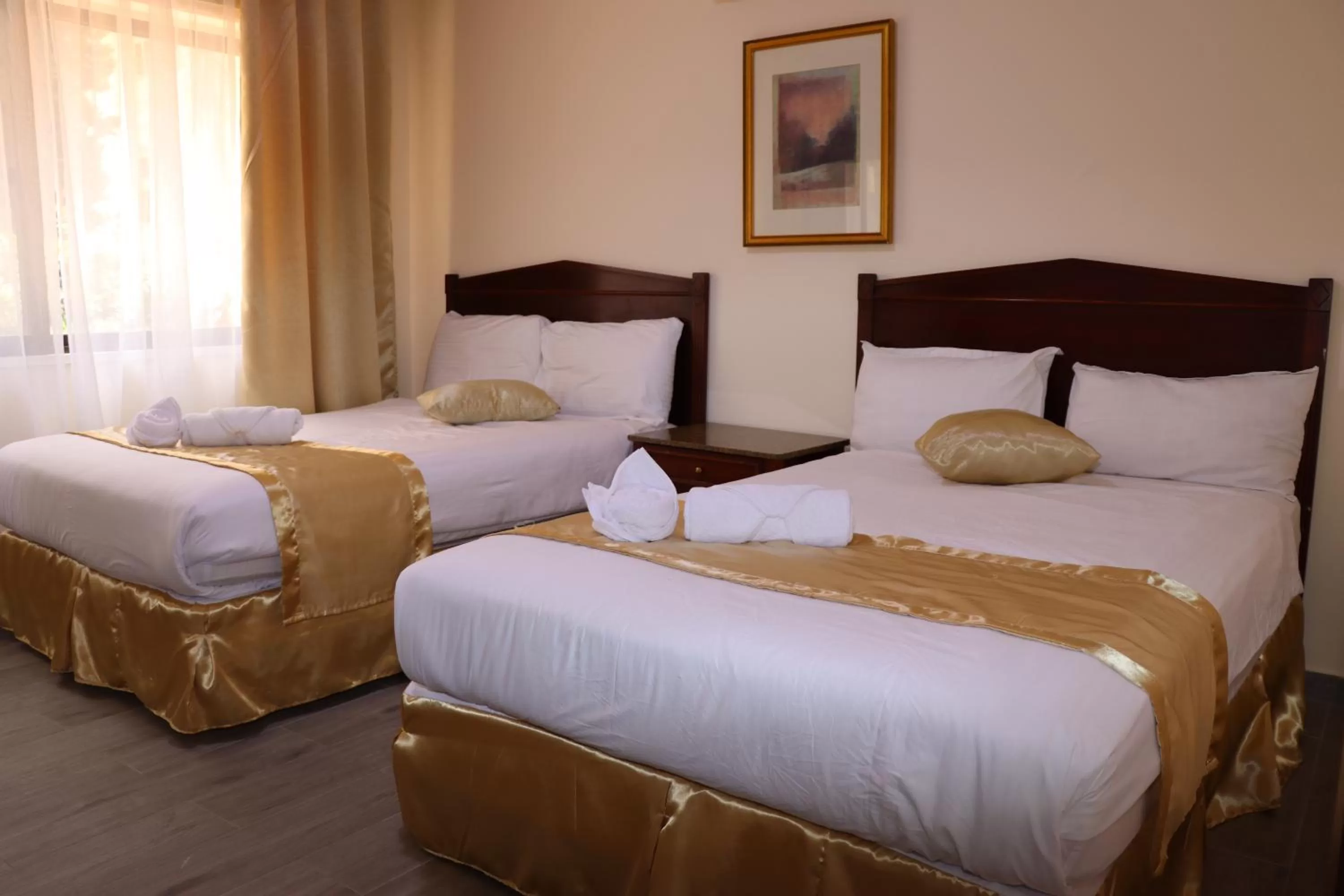 Photo of the whole room, Bed in Al Jamal Suites