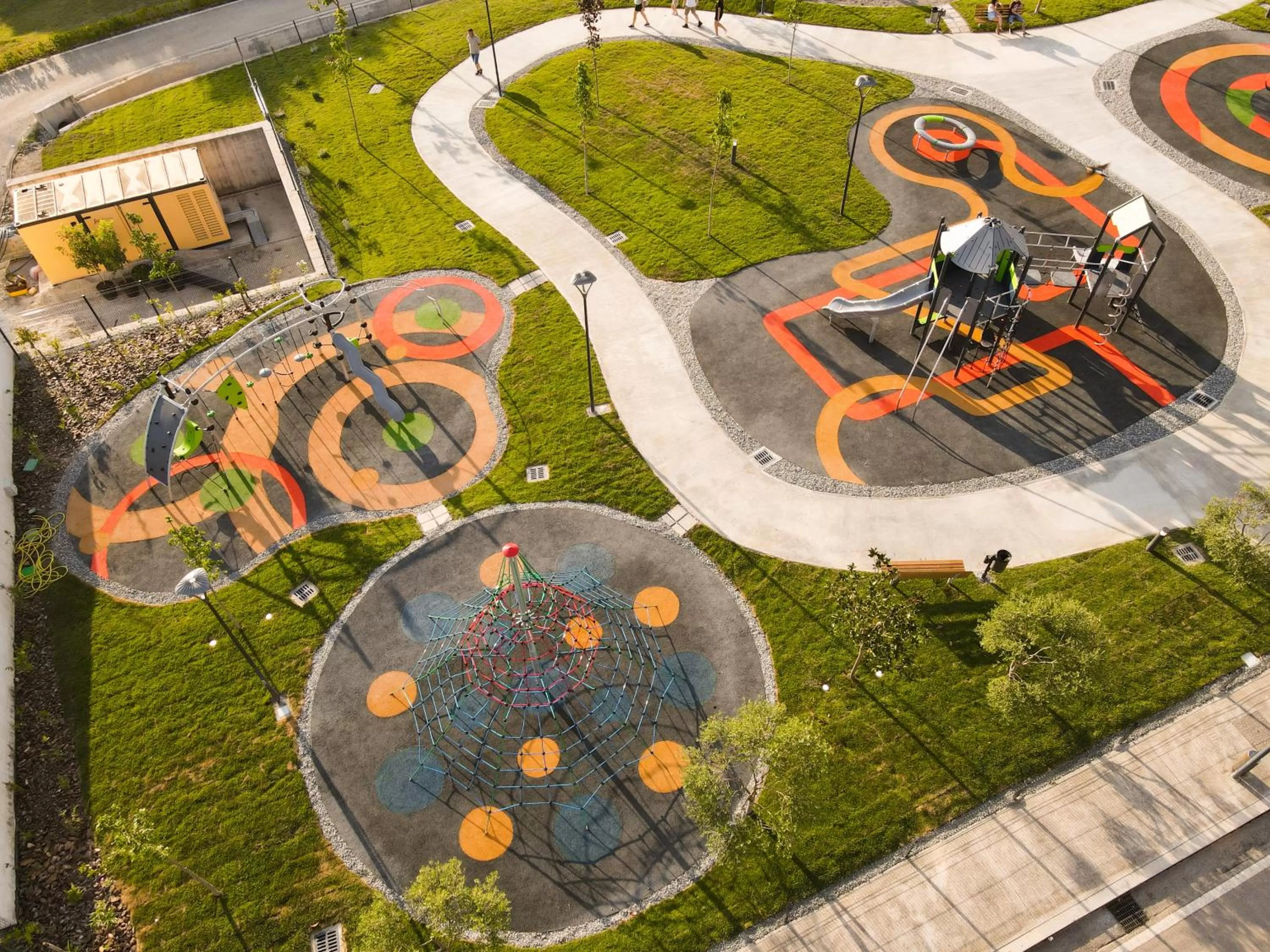 Children play ground in mk hotel tirana