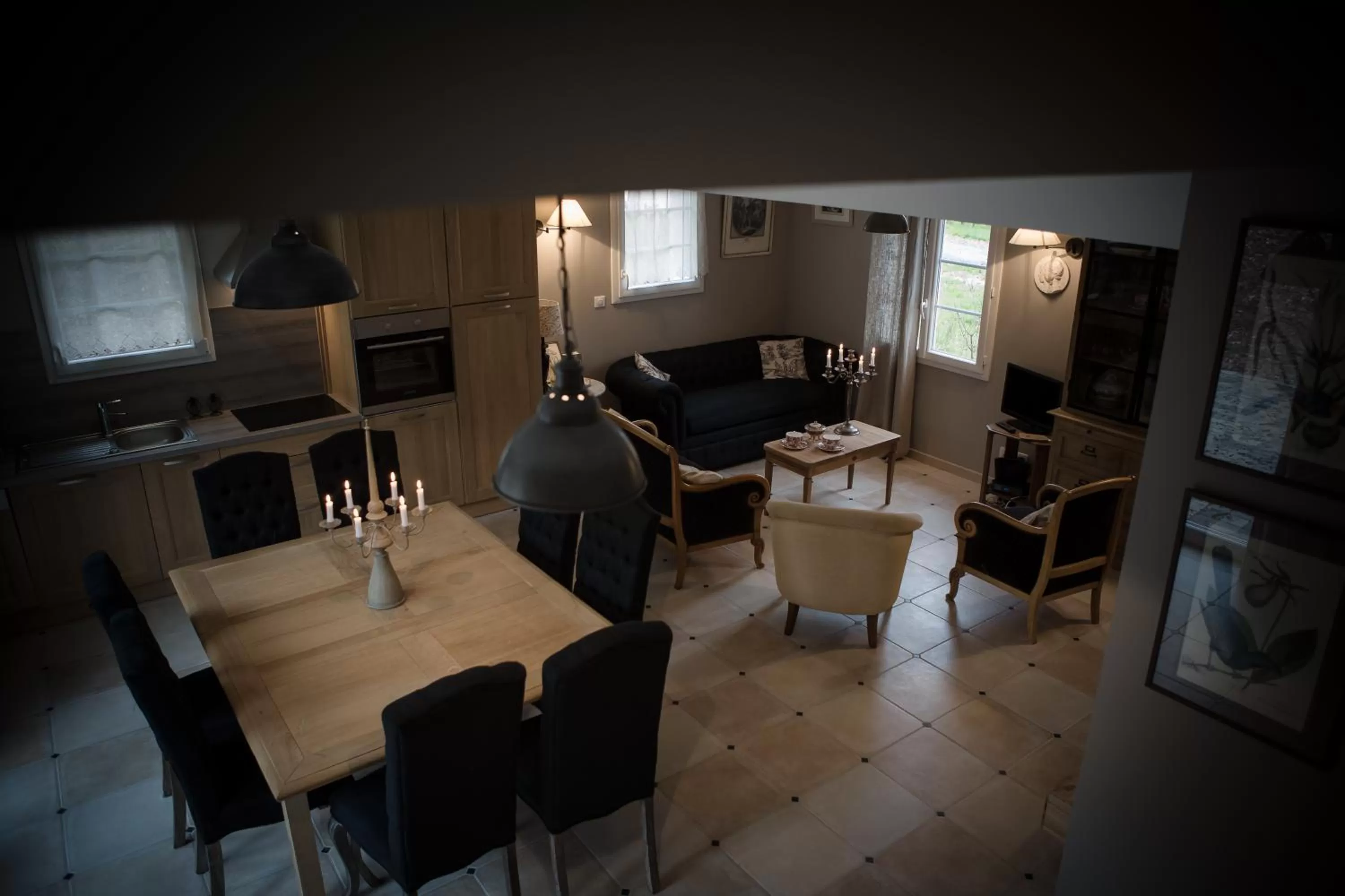 Dining area in Chateau De La Moriniere