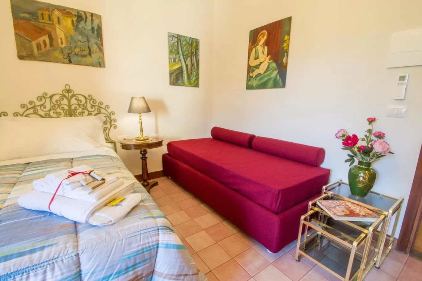 Bedroom, Bed in B&B PALAZZI