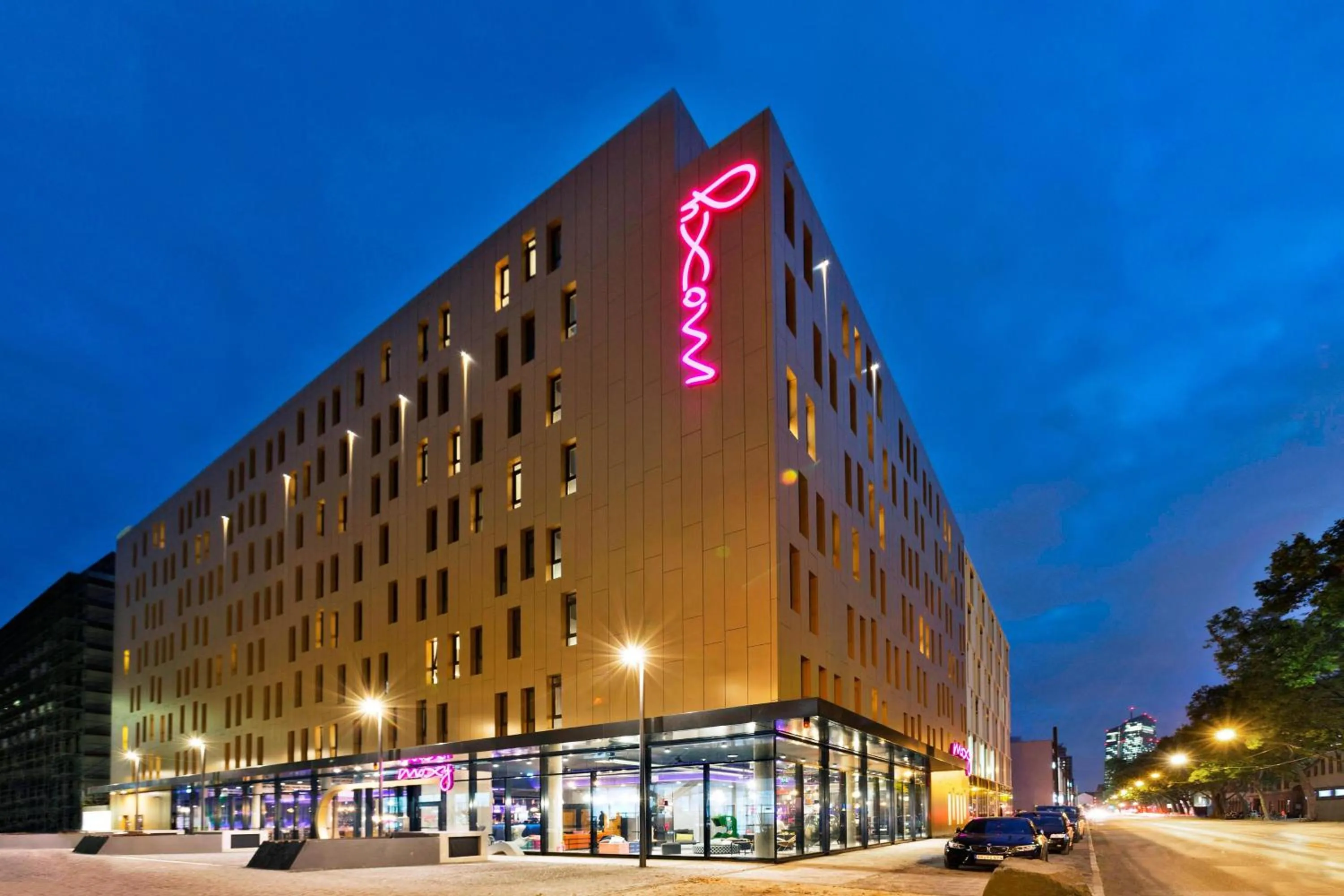 Property building in MOXY Frankfurt East