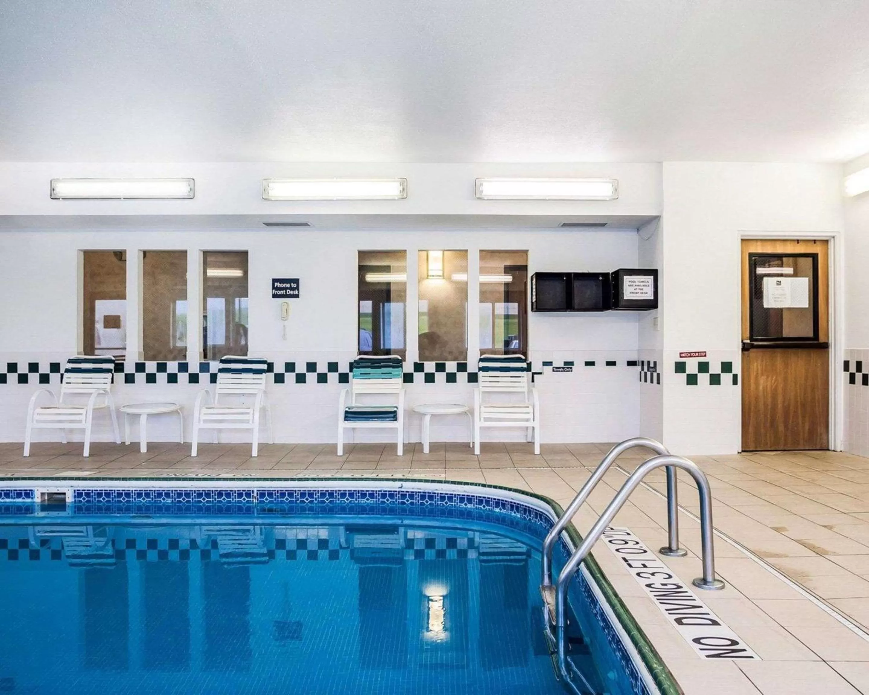 On site in Quality Inn & Suites Des Moines Airport