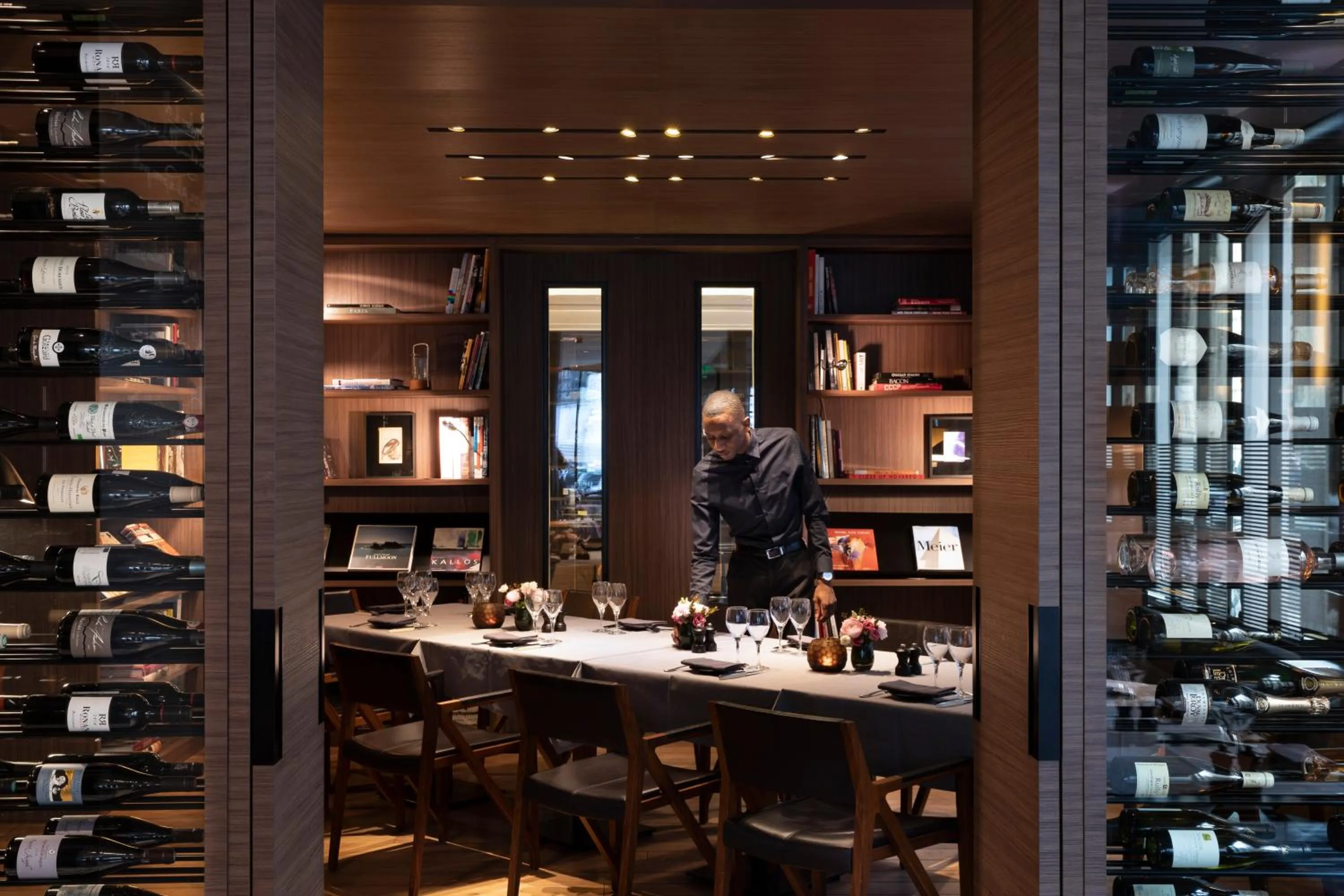 Library in Hotel de Nell