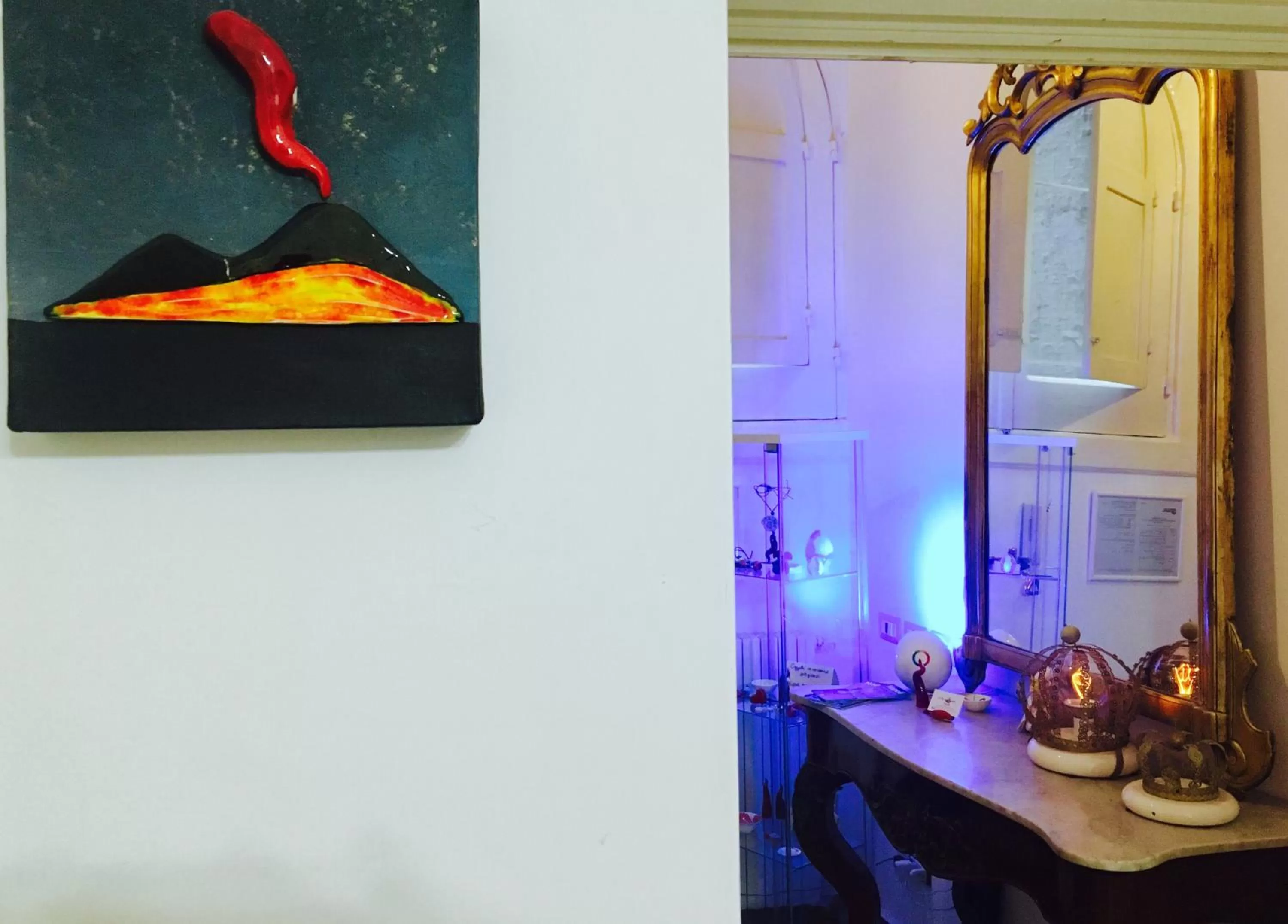 Lobby or reception in B&B Arte e Musei