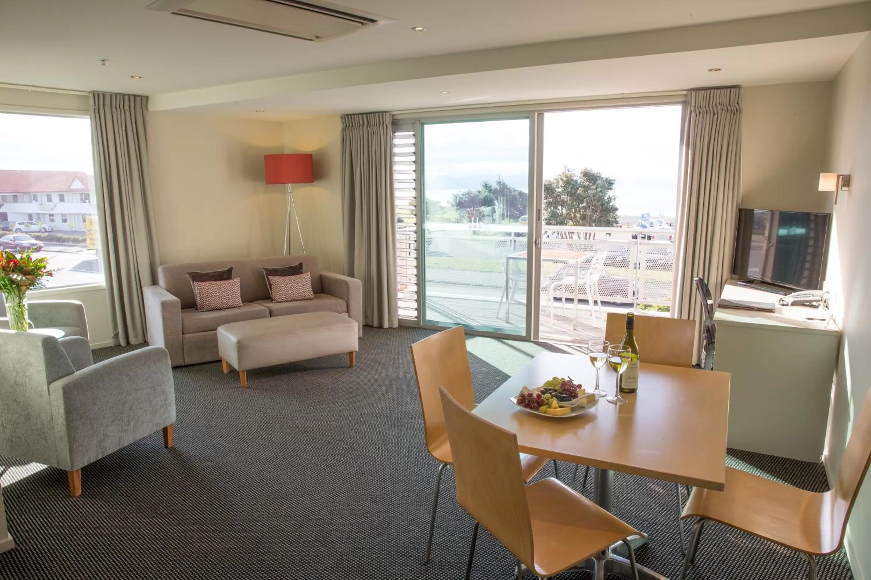 Living room in The Crown Hotel