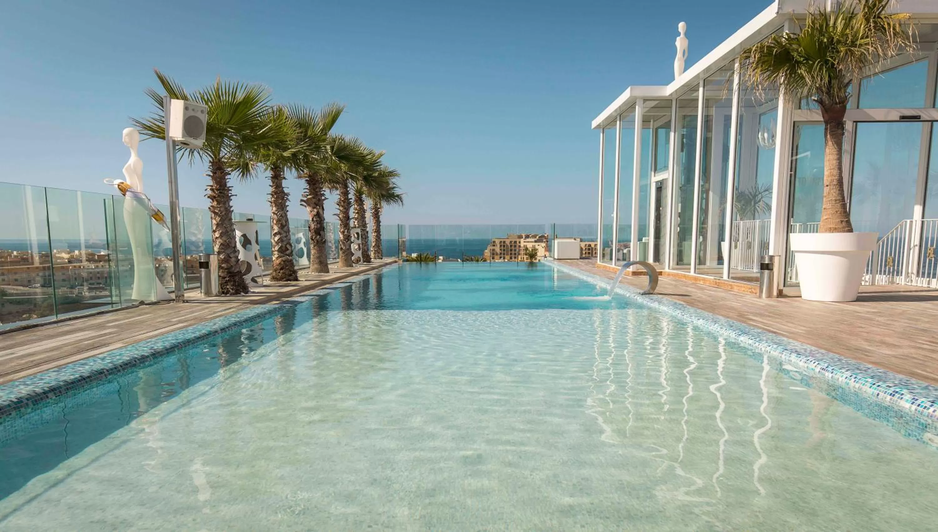 Swimming pool in H Hotel & SPA - Adults Only