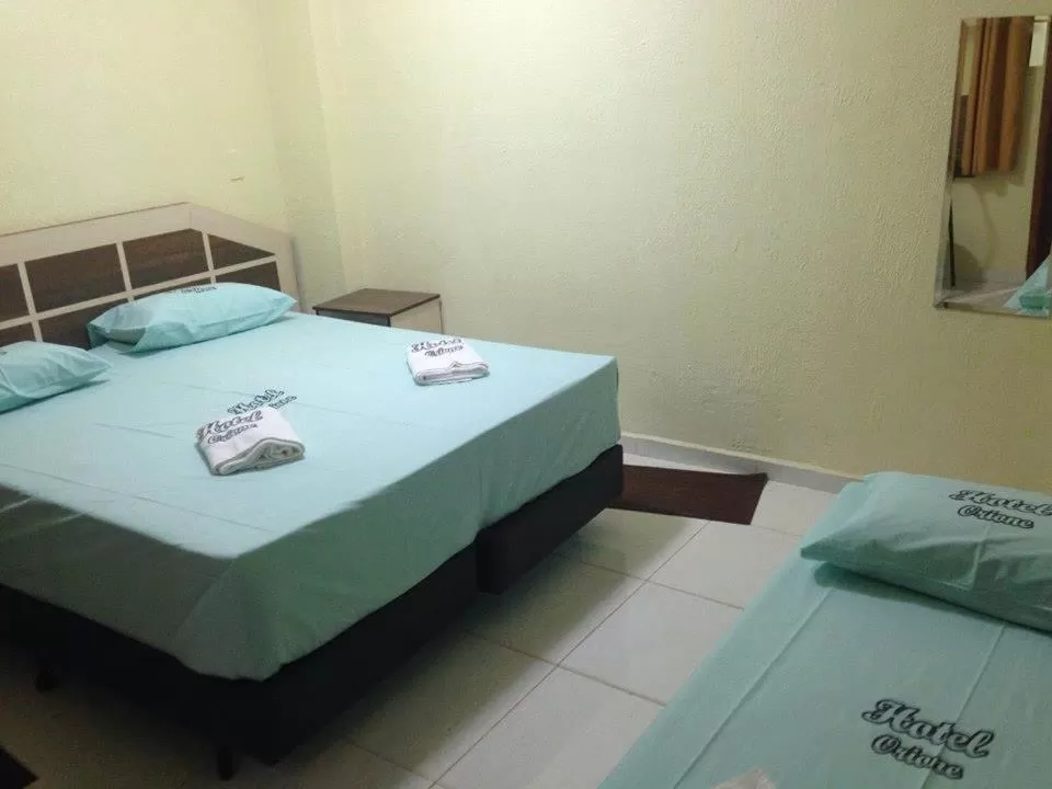 Bed in Hotel Praça Orione