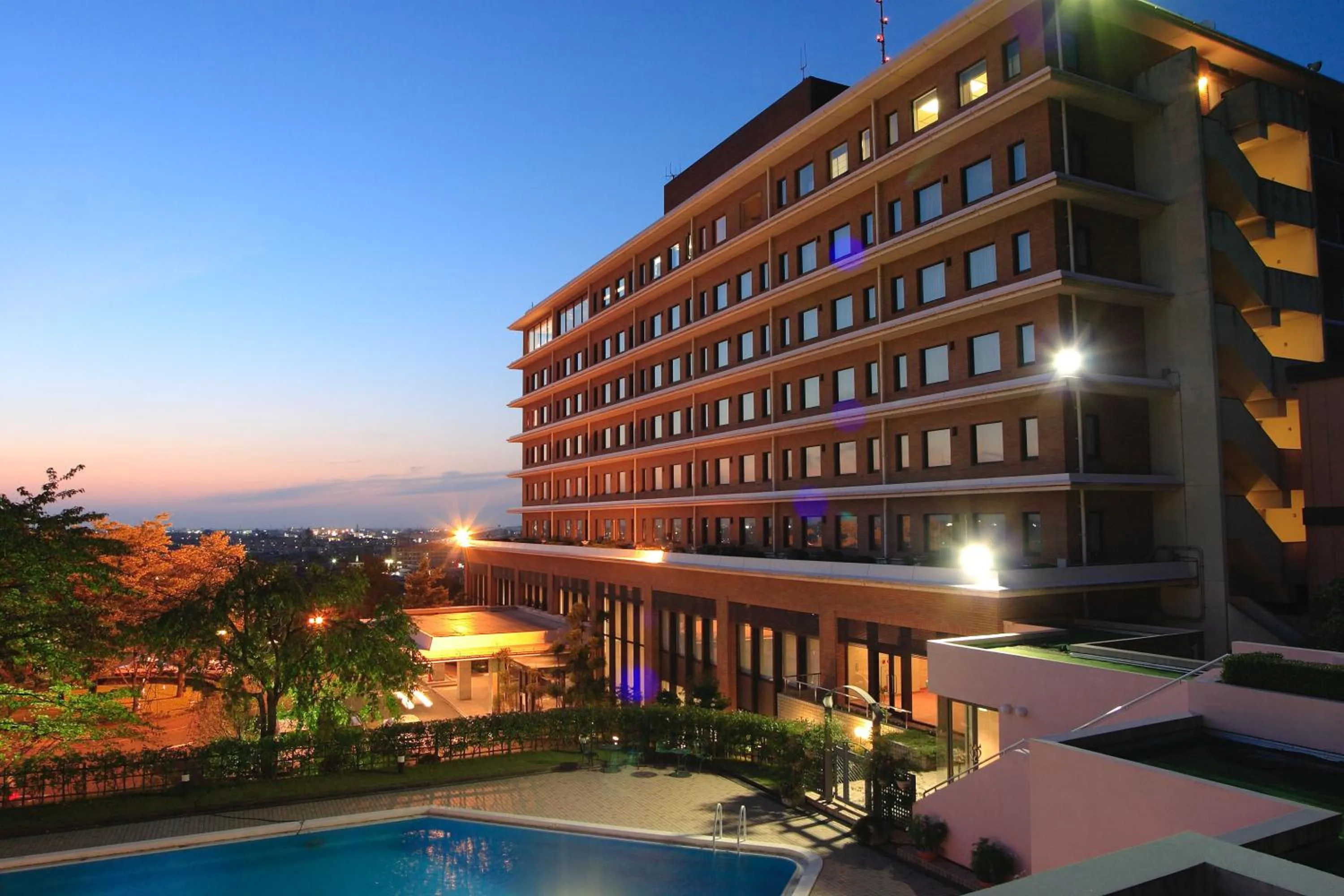 Property building in Kanazawa Kokusai Hotel