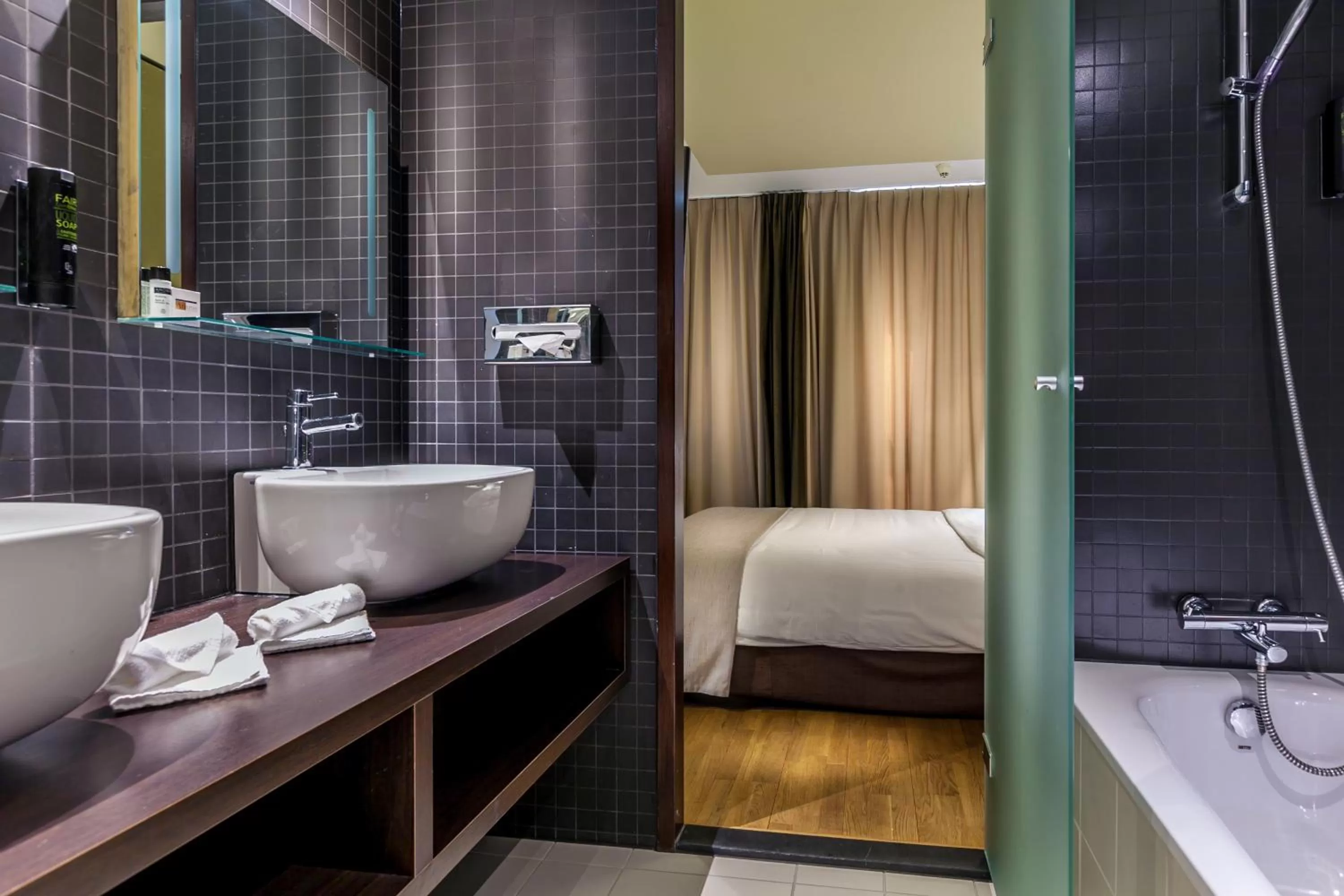 Toilet in Hotel Artemis Amsterdam