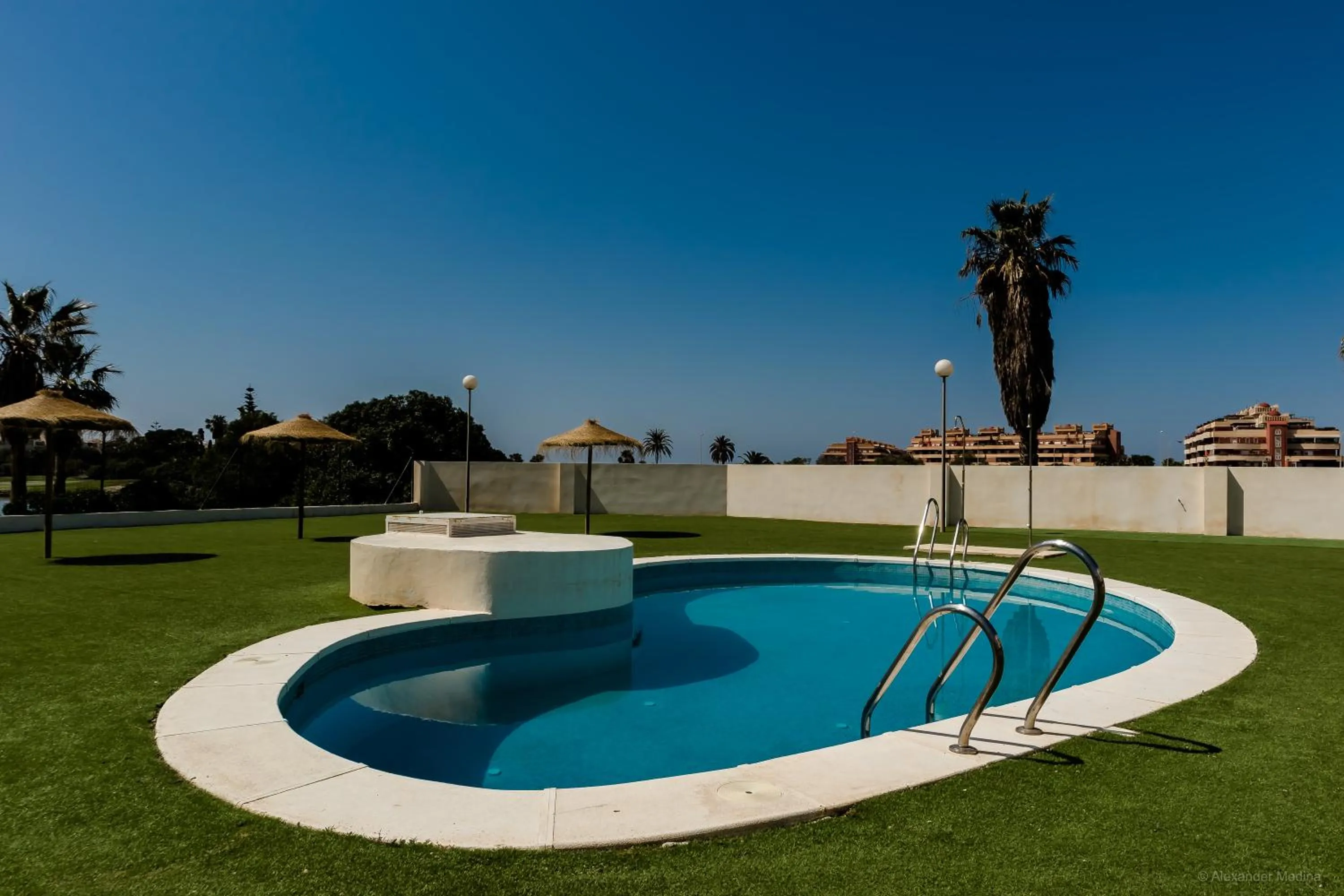 Pool view in Roquetas Beach and Playa Serena Golf Village