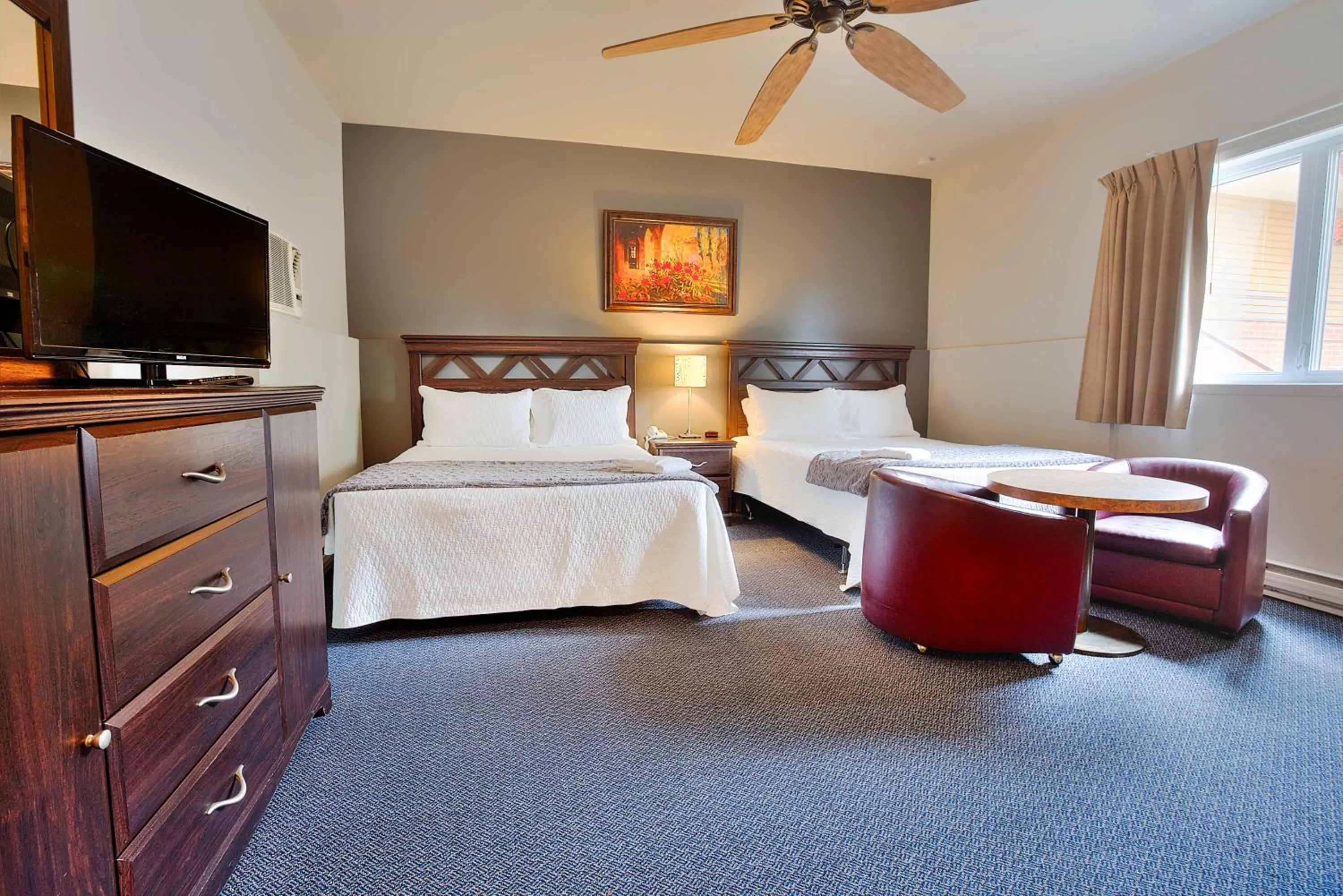 Bed in Motel et Camping Etchemin