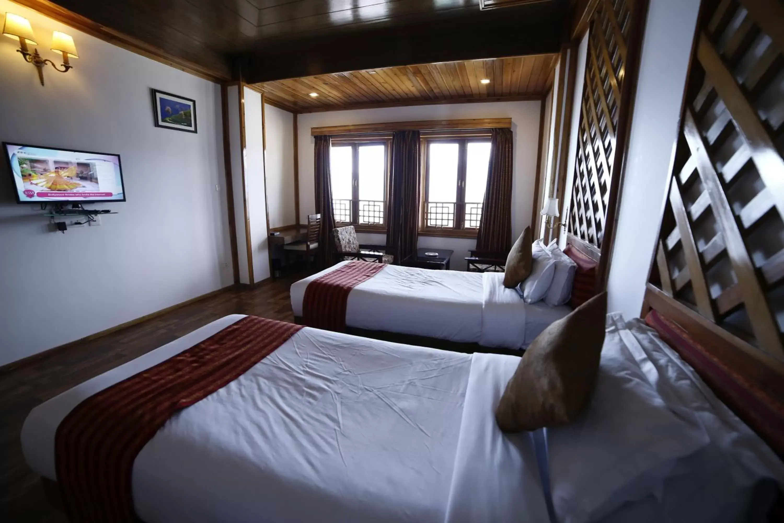 Superior Double or Twin Room with Mountain View in Yangthang Heritage Superior Double or Twin Room with Mountain View in Yangthang Heritage