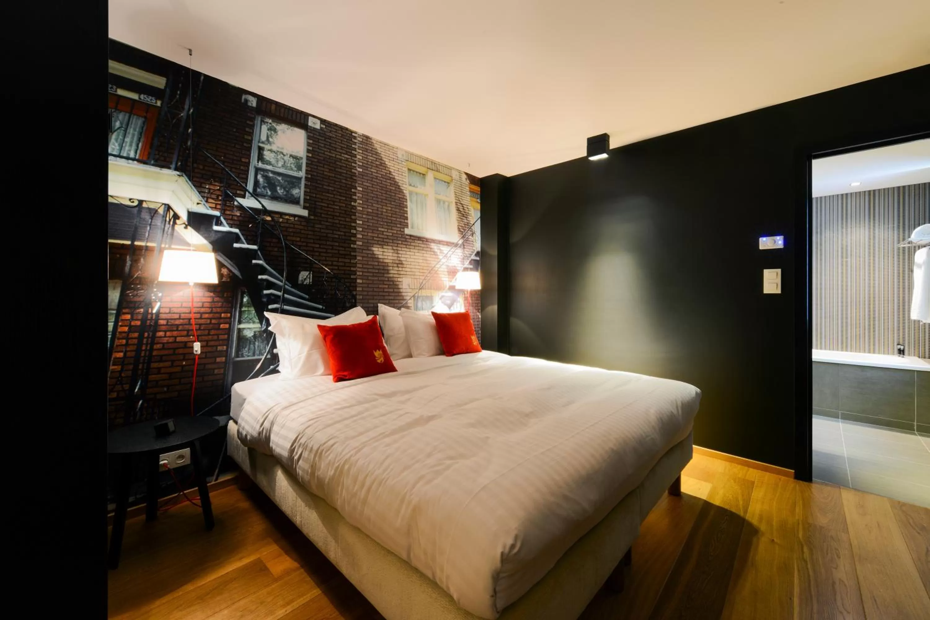 Bed in Hotel The Royal Snail