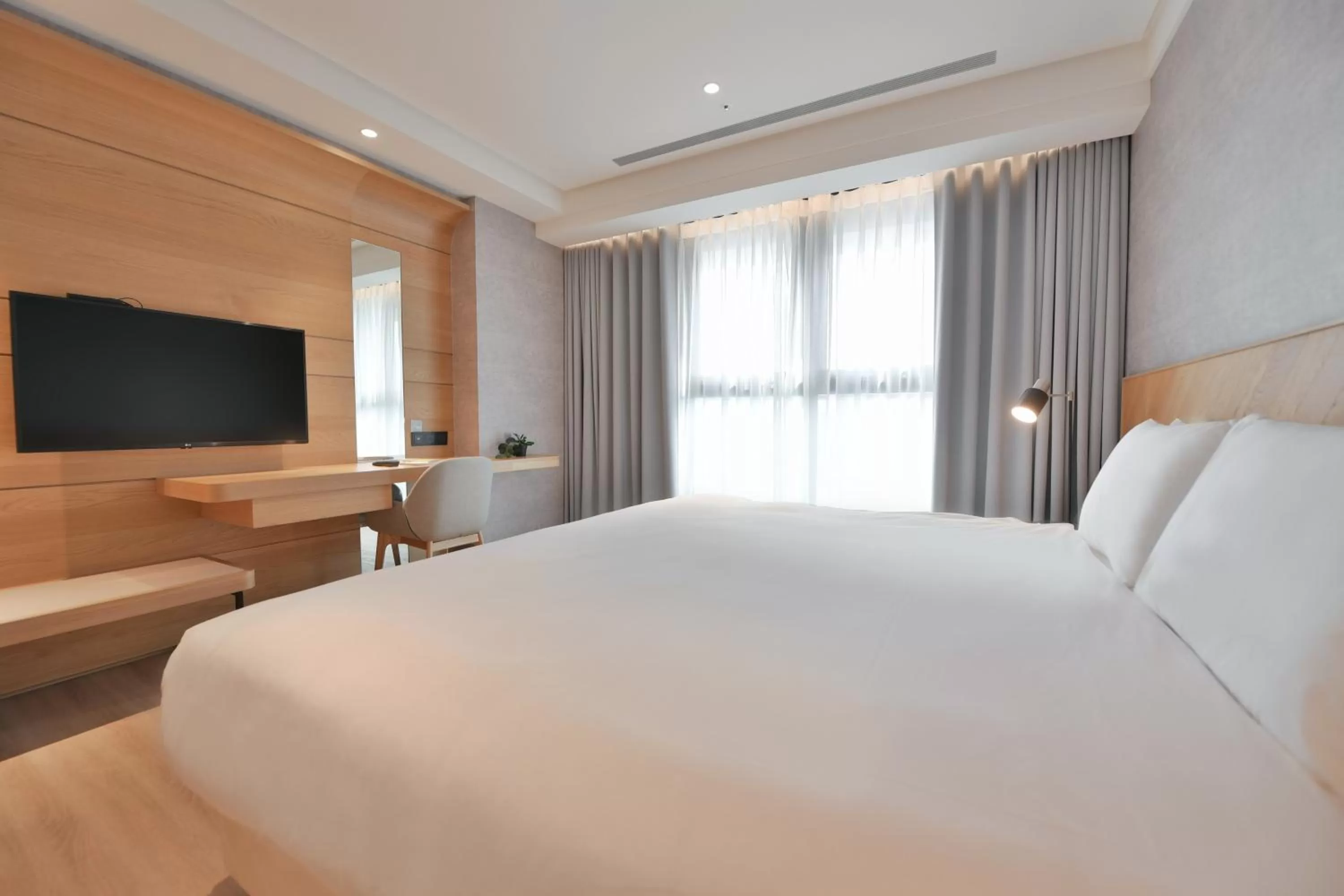Photo of the whole room, Bed in CHECK inn Select New Taipei Sanchong