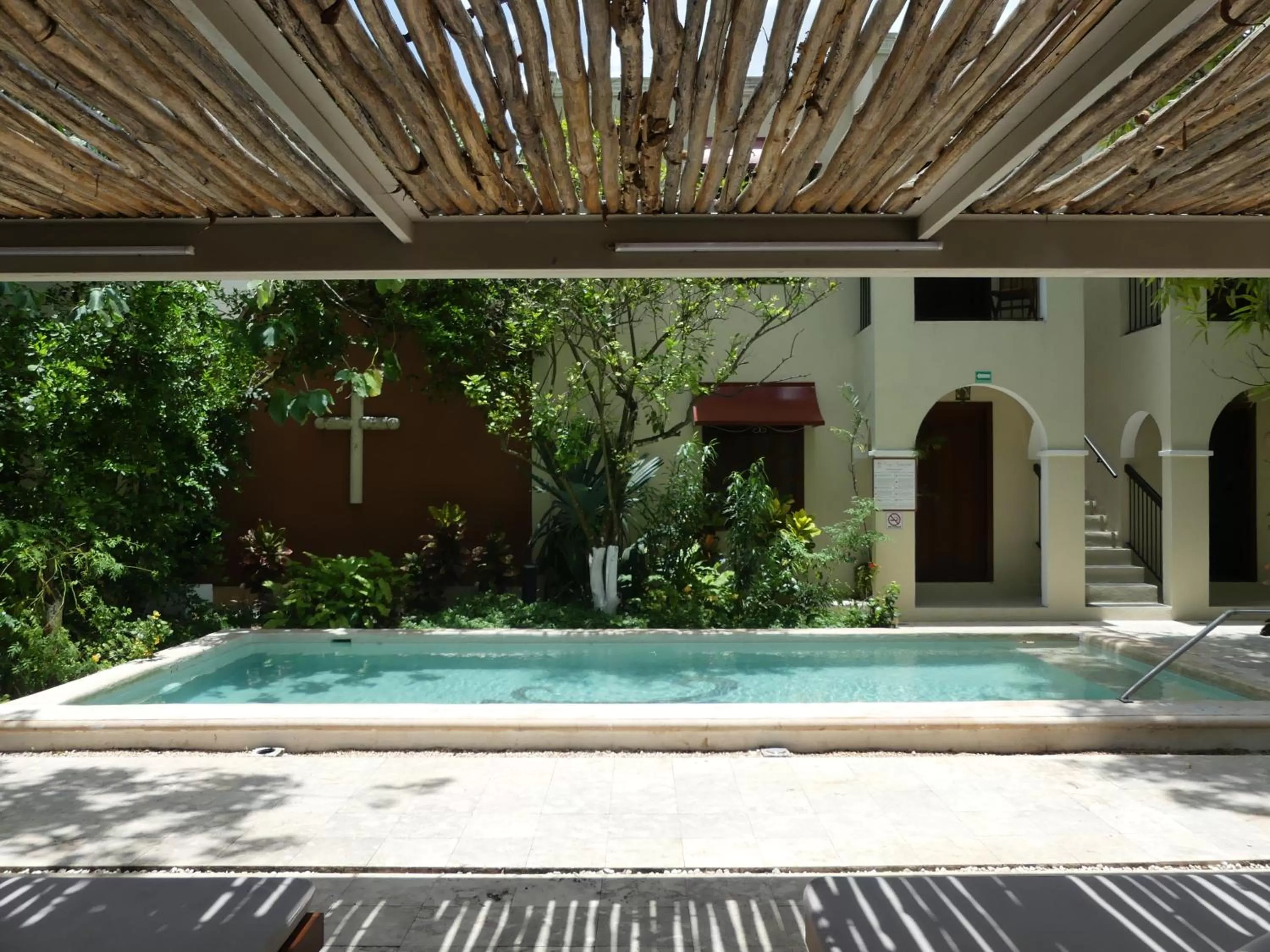 Swimming pool in Casa Valladolid Boutique Hotel