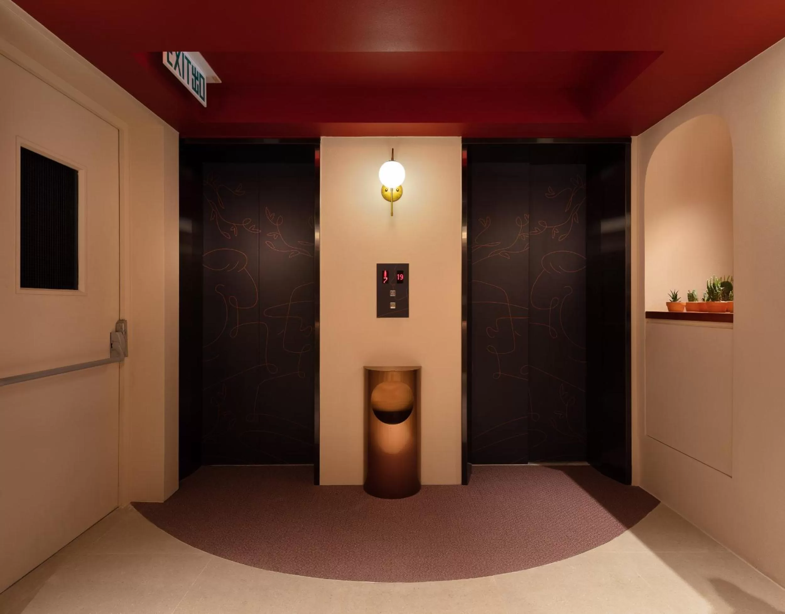 Decorative detail in the Figo