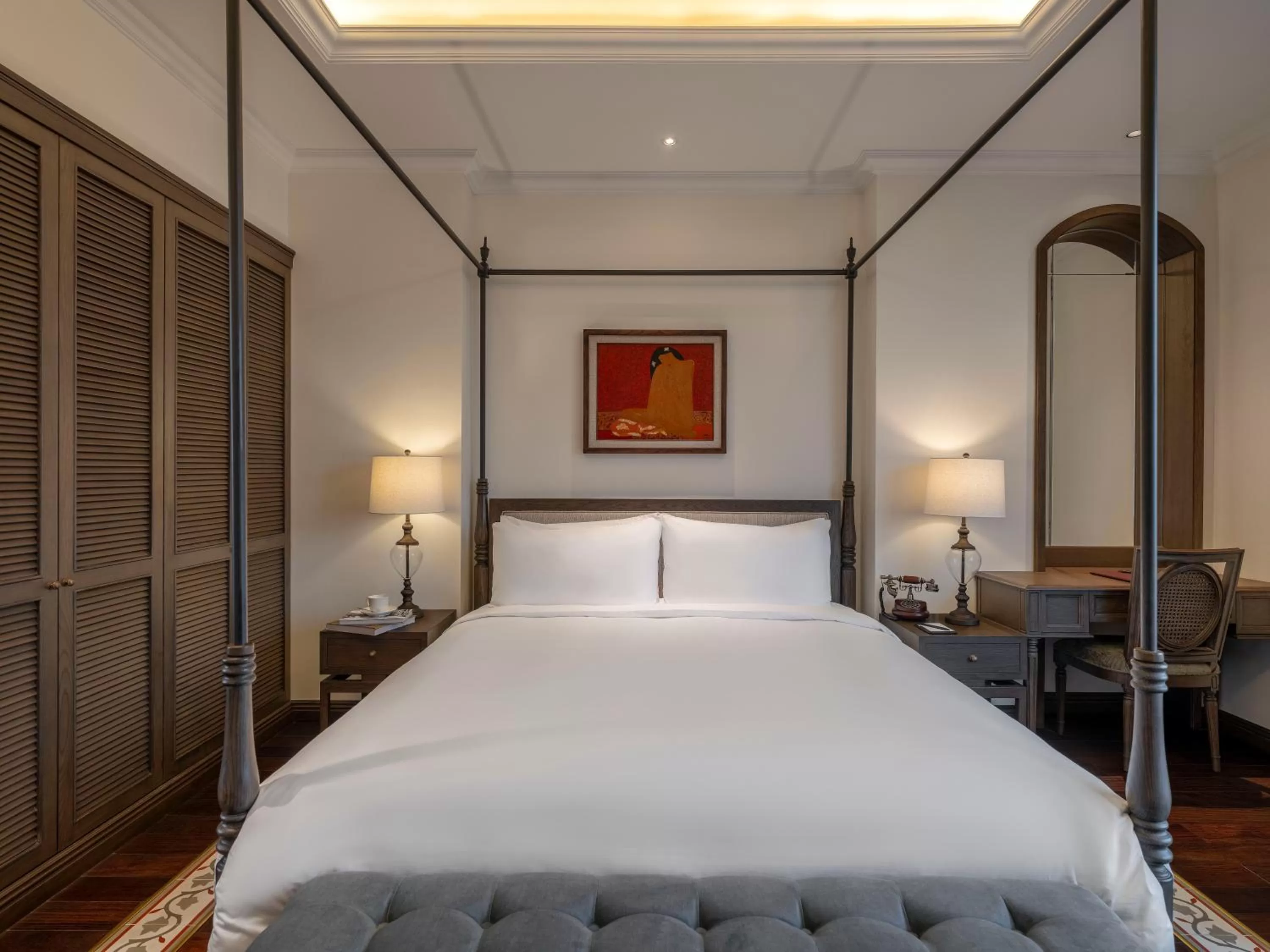 Bedroom, Bed in De Syloia Hotel