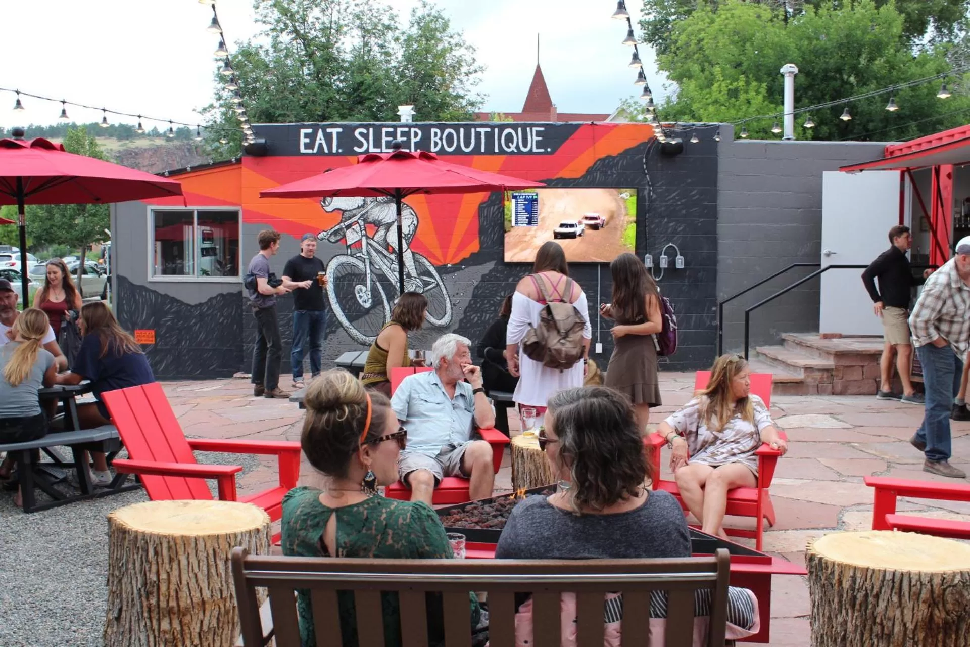 Patio in A-Lodge Lyons