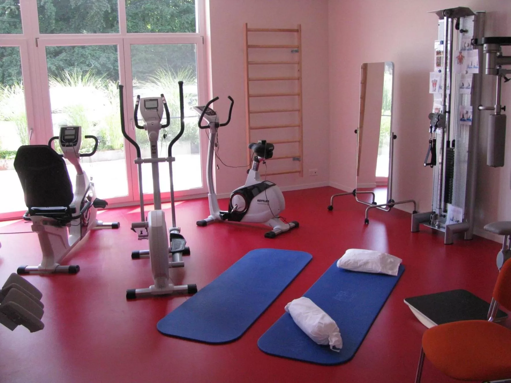 Fitness centre/facilities in Hotel Restaurant Sokrates