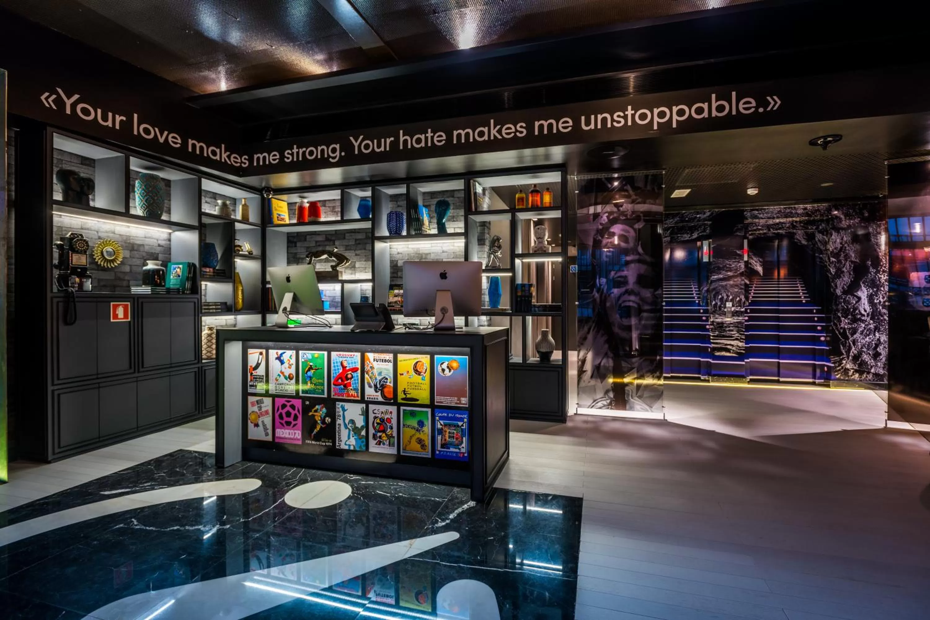 Lobby or reception in Pestana CR7 Lisboa