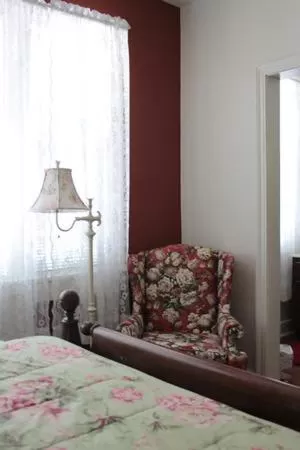 Seating area, Bed in Inn at the Old Silk Mill