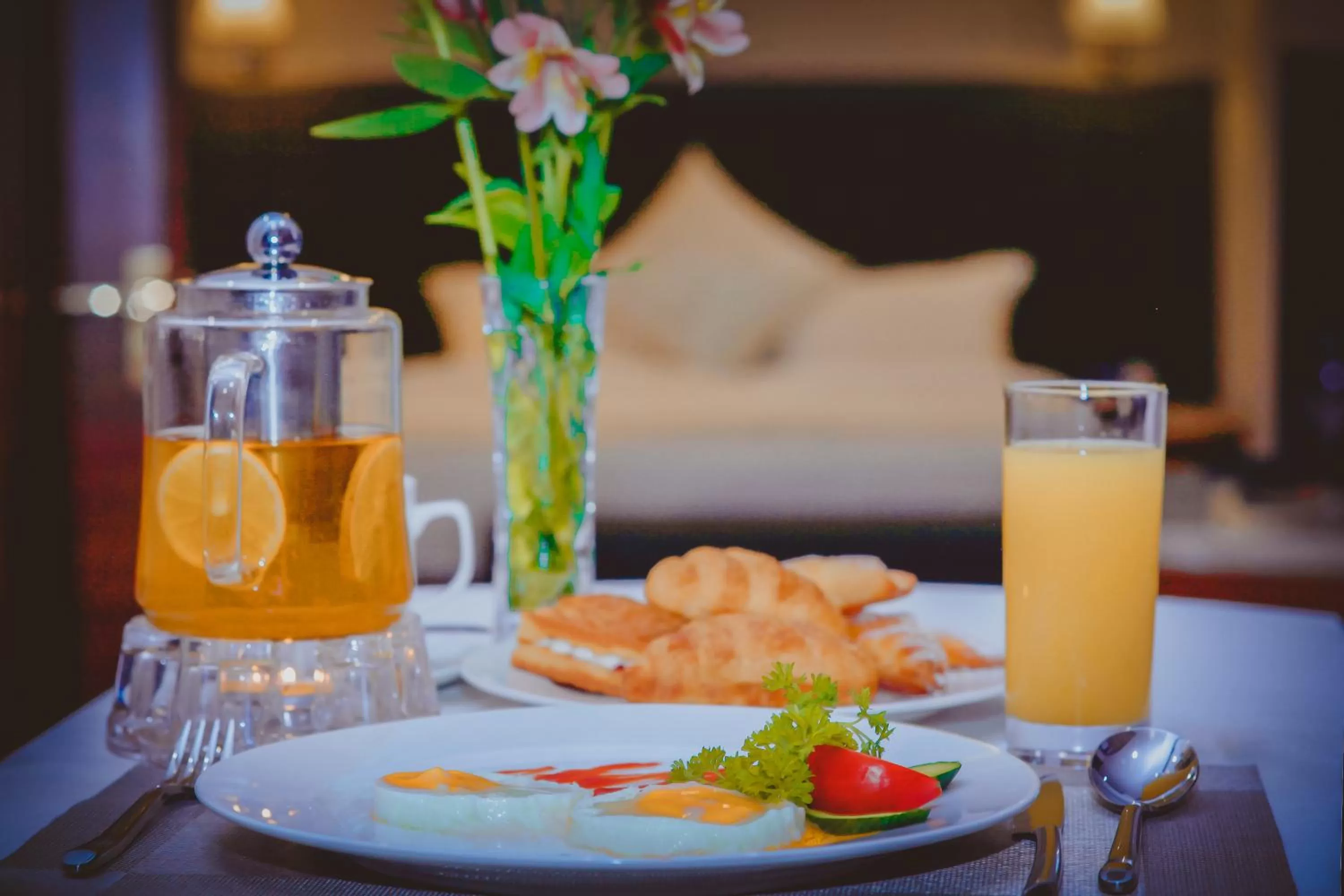 Breakfast in Parliament Palace Hotel