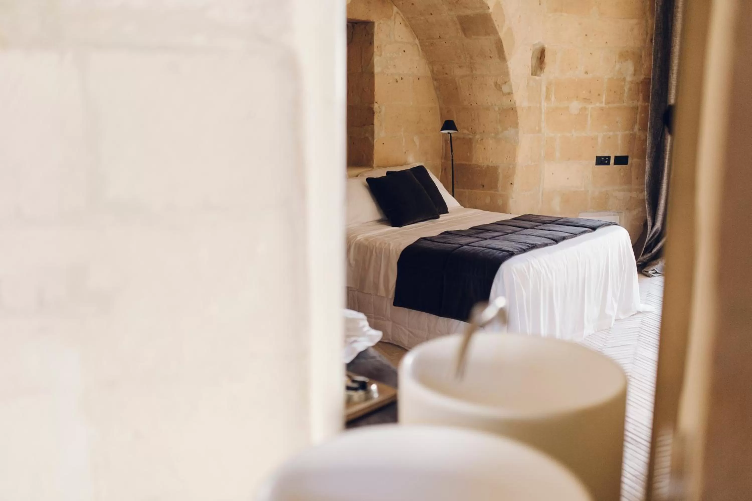 Decorative detail, Bed in Il Palazzotto I Residence & Winery