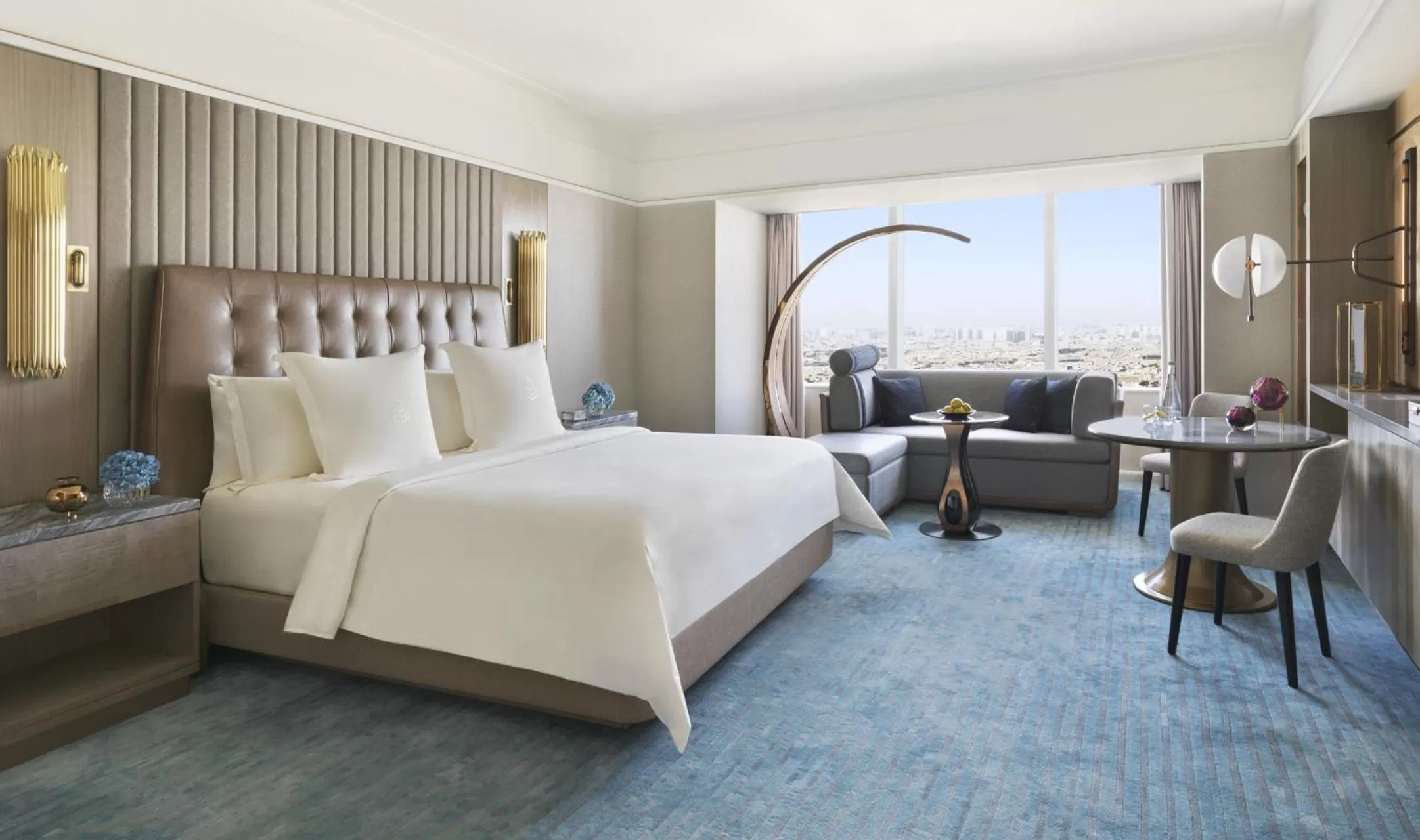 Bed in Four Seasons Hotel Riyadh