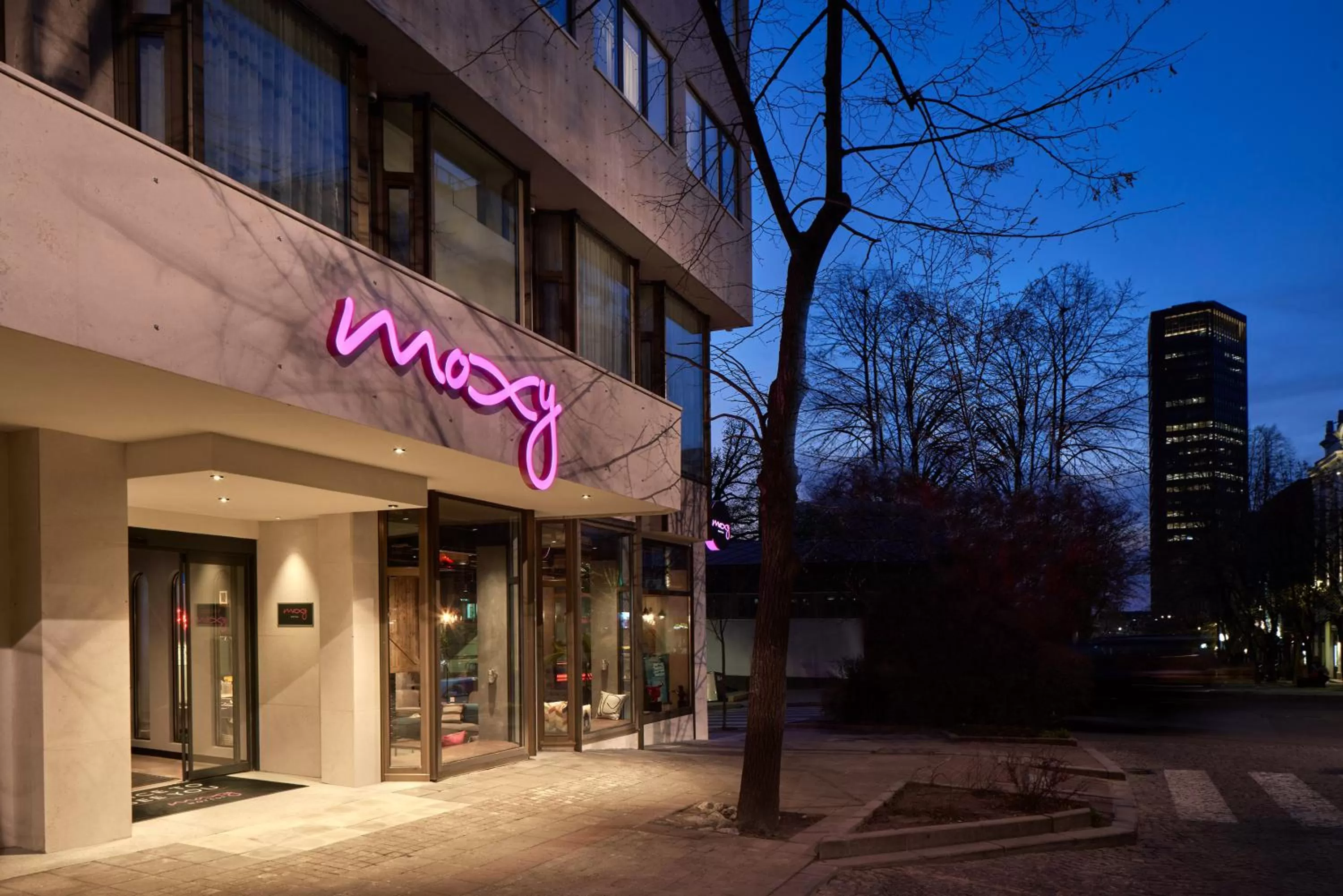 Property building in Moxy Belgrade