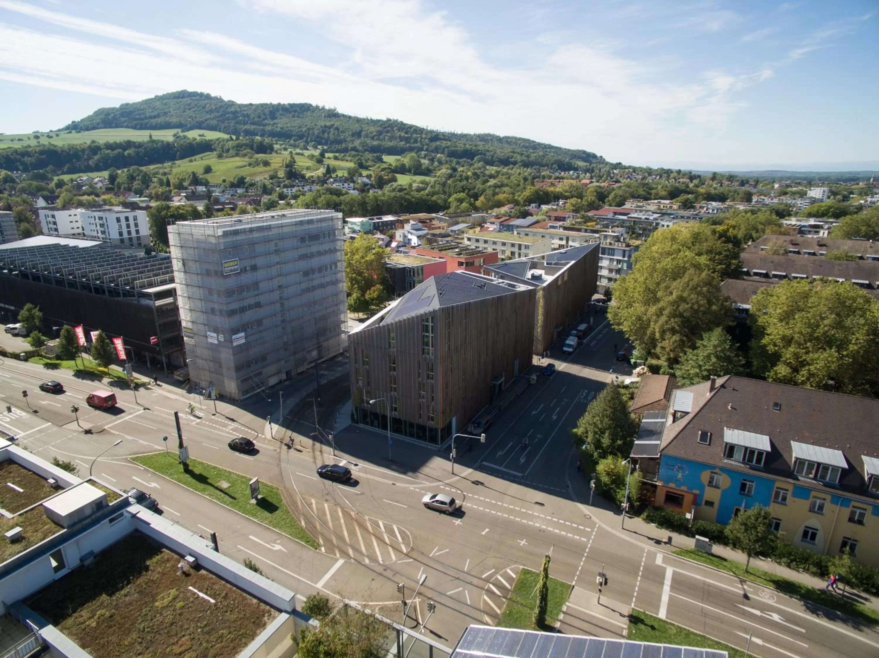 Bird's eye view in Green City Hotel Vauban