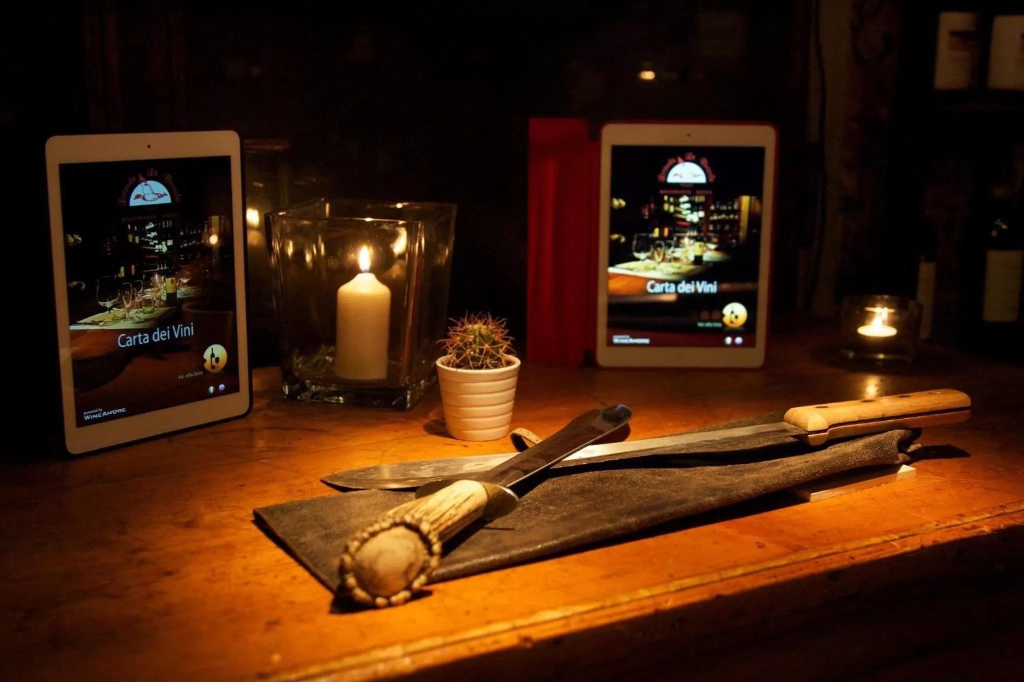 Decorative detail in La Bussola Da Gino