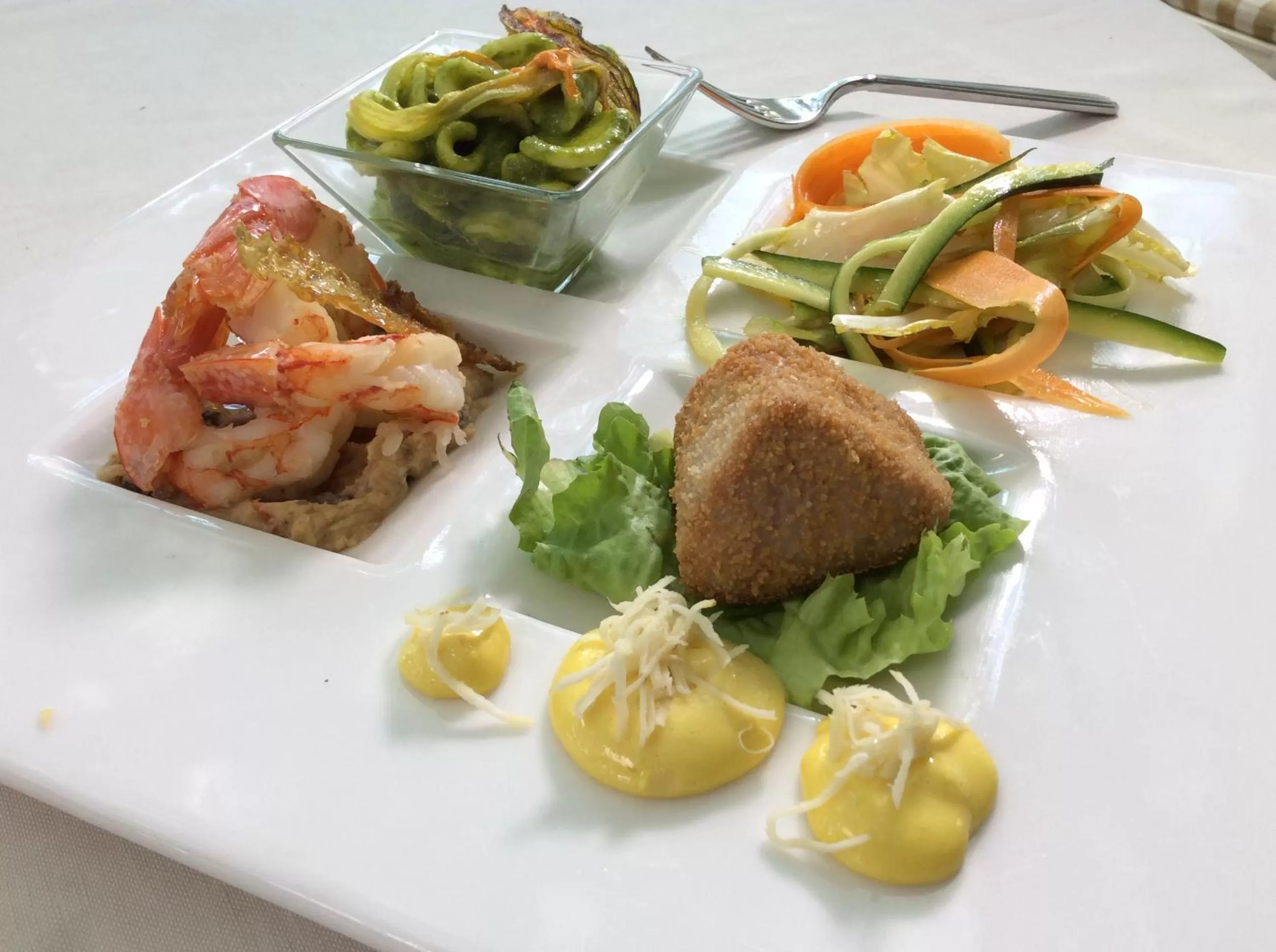 Food close-up in Villa Abbondanzi Resort